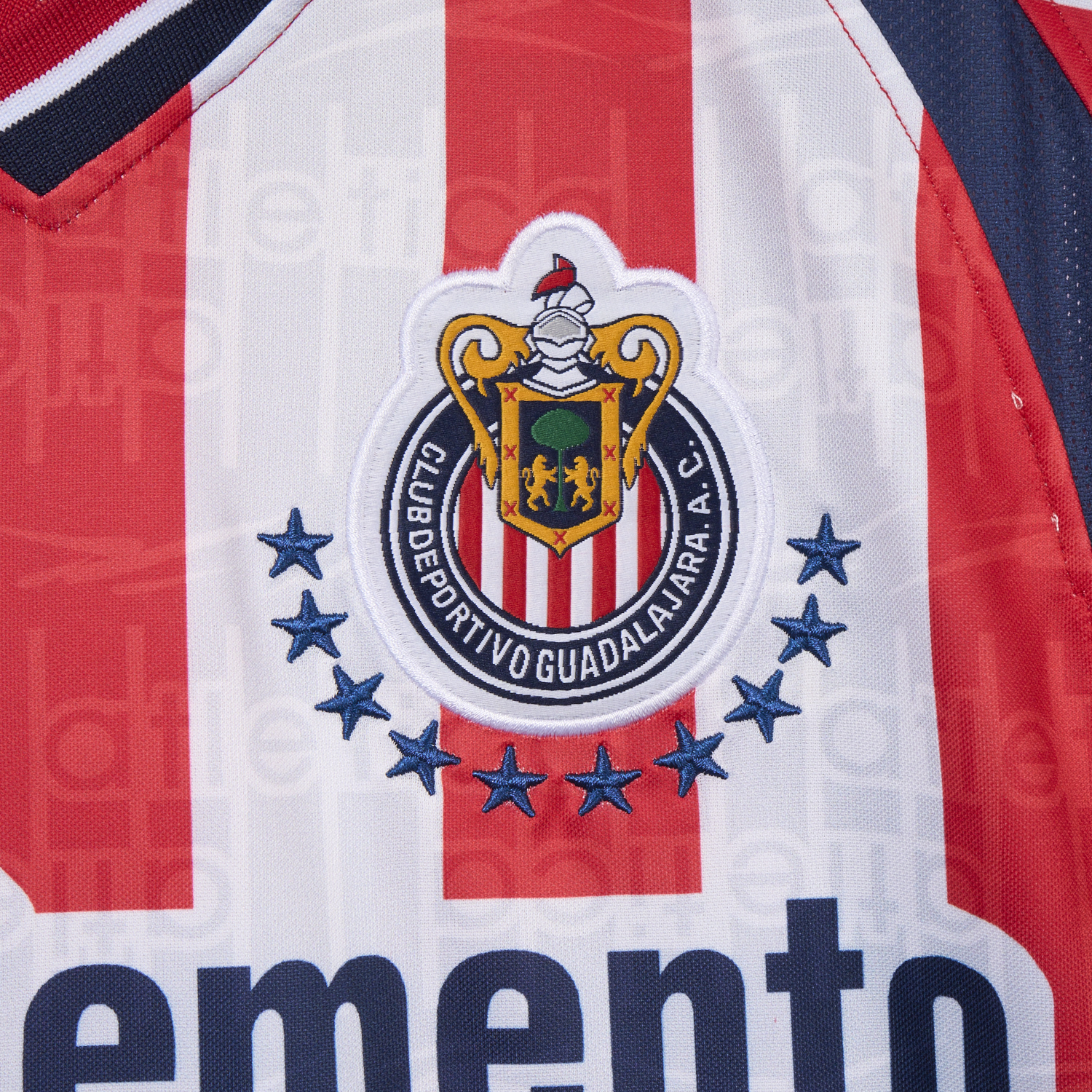 AlphaJersey-Retro Chivas de Guadalajara 1999-00 Home Long Sleeves Jersey