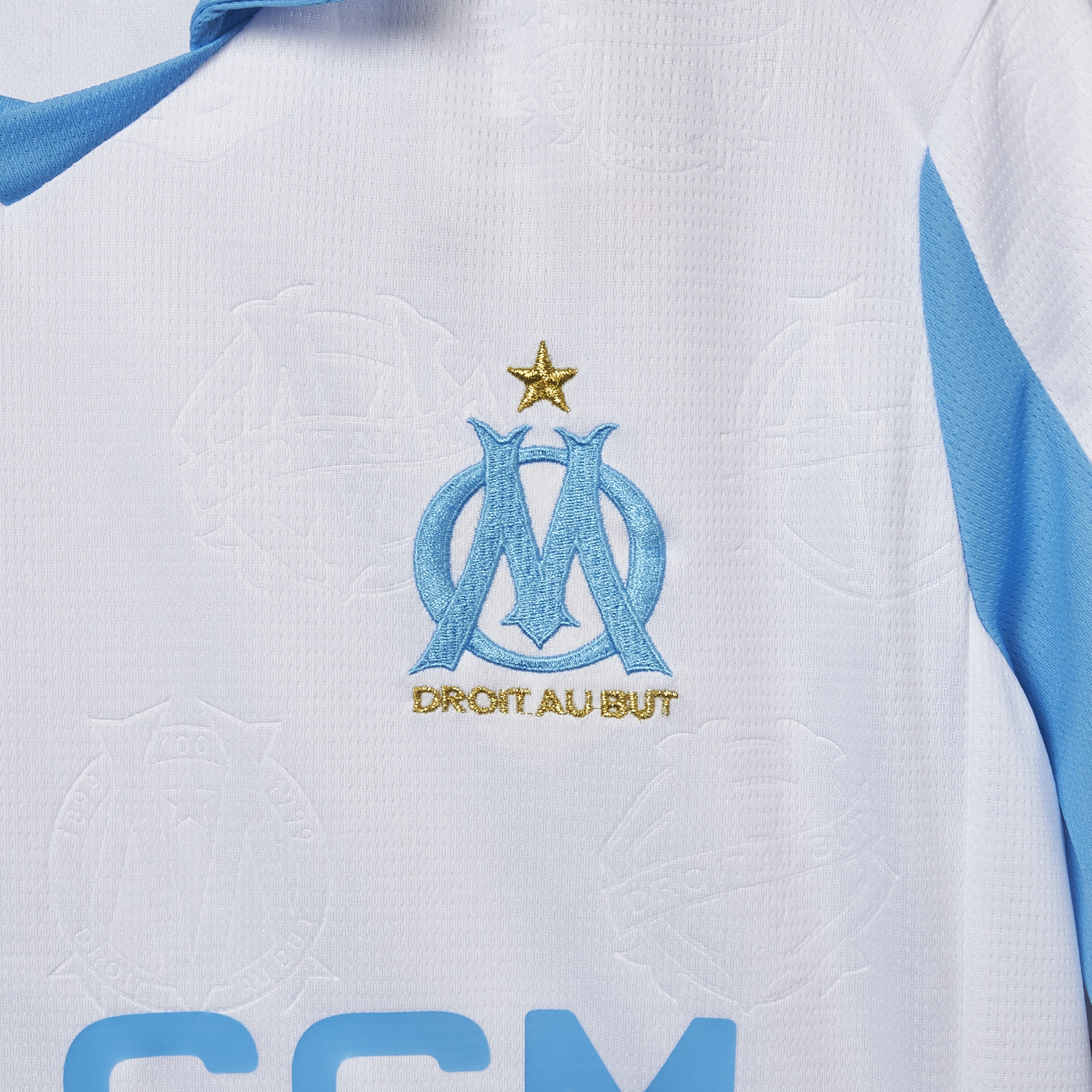 AlphaJersey-Marseille 25-26 Home Jersey - Fans Version