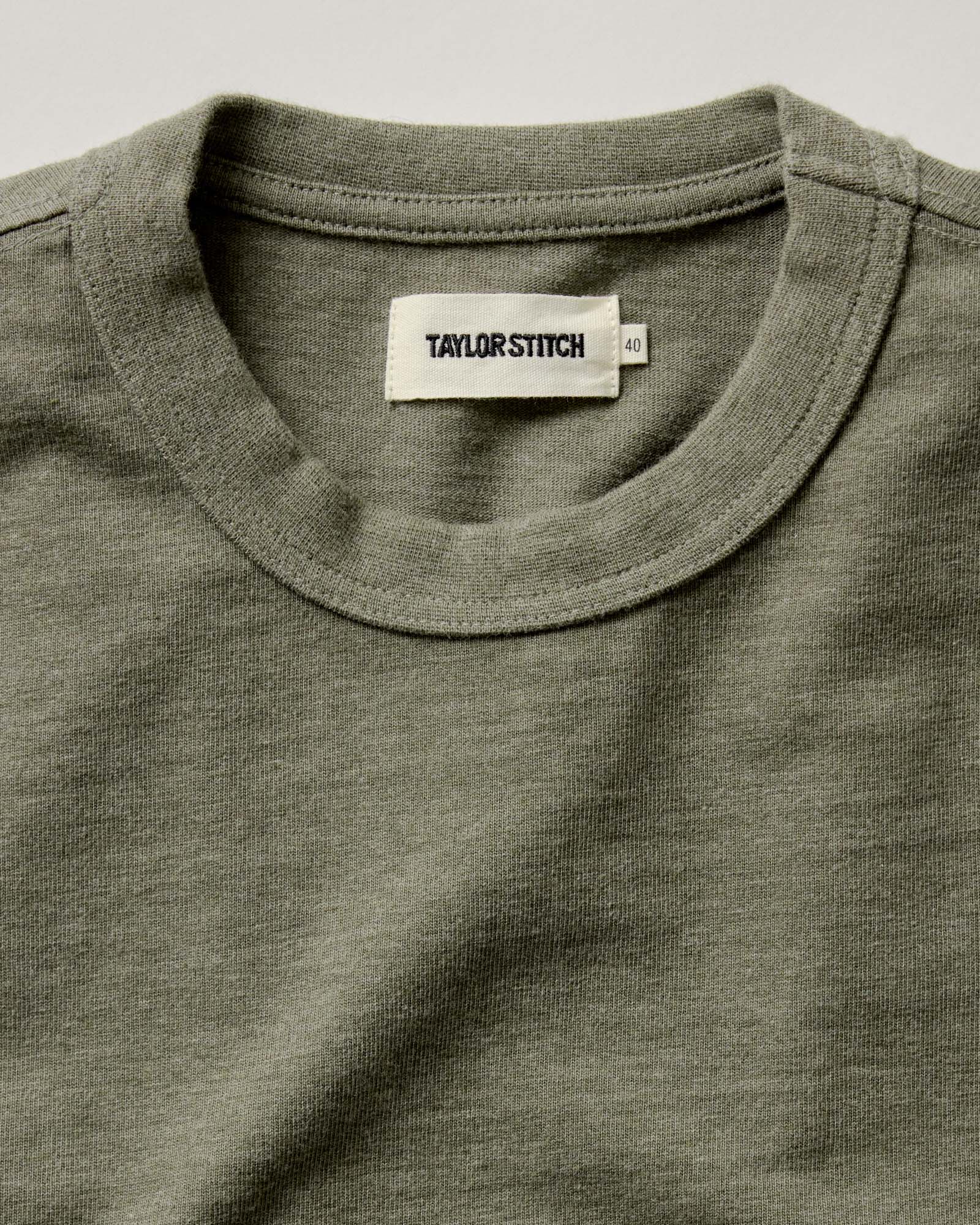 The Organic Cotton Shop Tee in Army Twist | Modern Menswear by yycbvcnbmmnbm