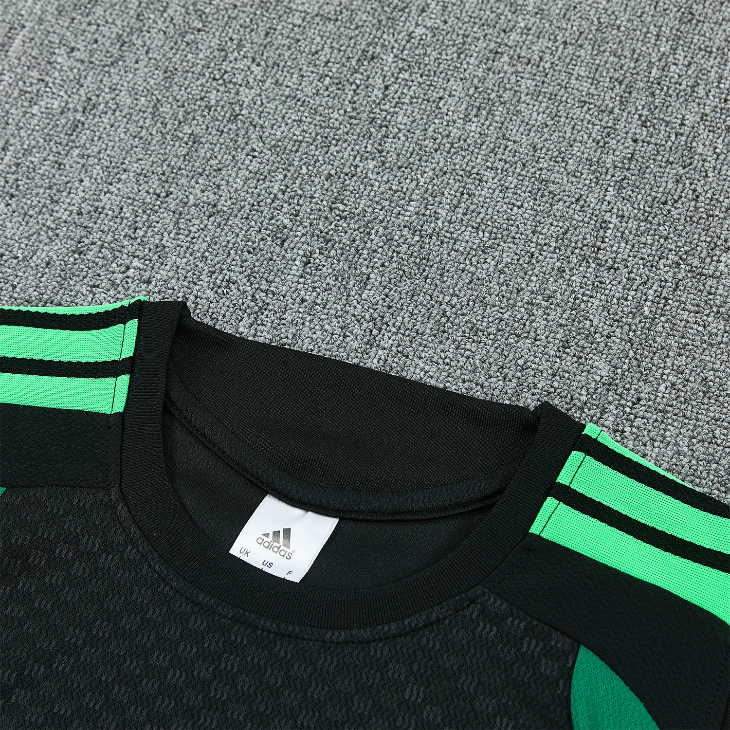 AlphaJersey-Mexico 2026 Vest Training Set - Black With Green Vest and Shorts