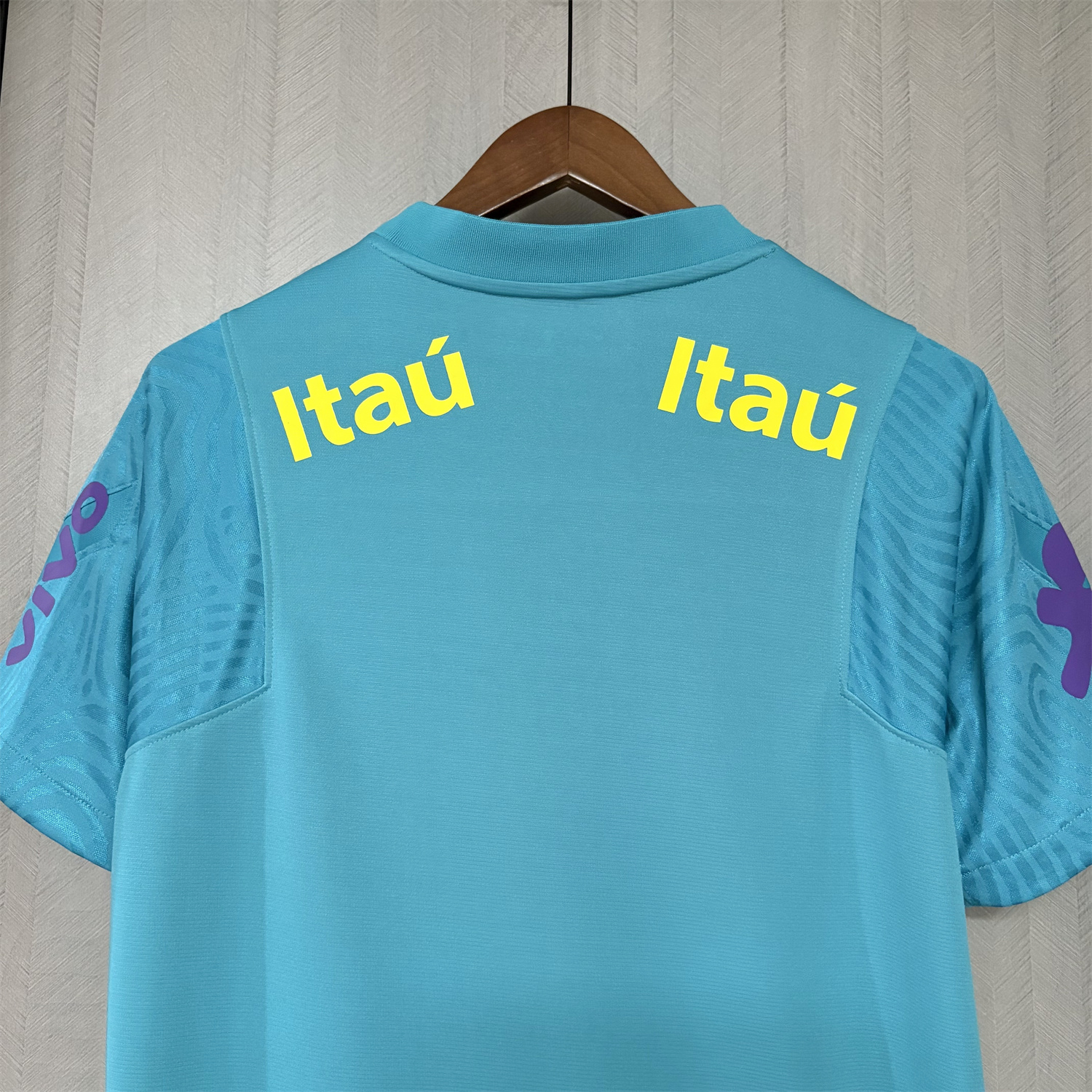 AlphaJersey-Retro Brazil 2022 Pre-Match Cyan Special Jersey