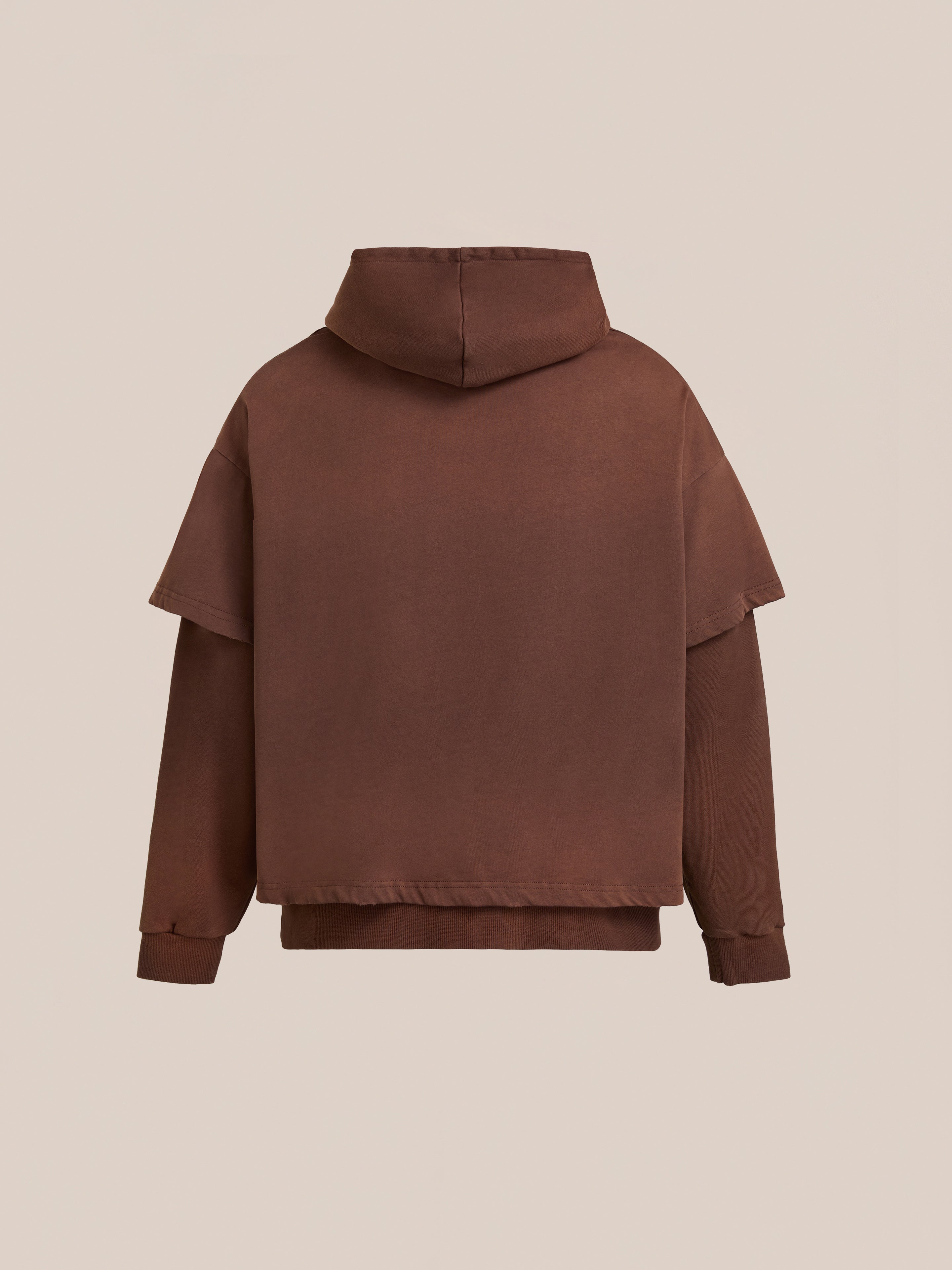 Double Layer Hoodie | Modern Menswear by yycbvcnbmmnbm