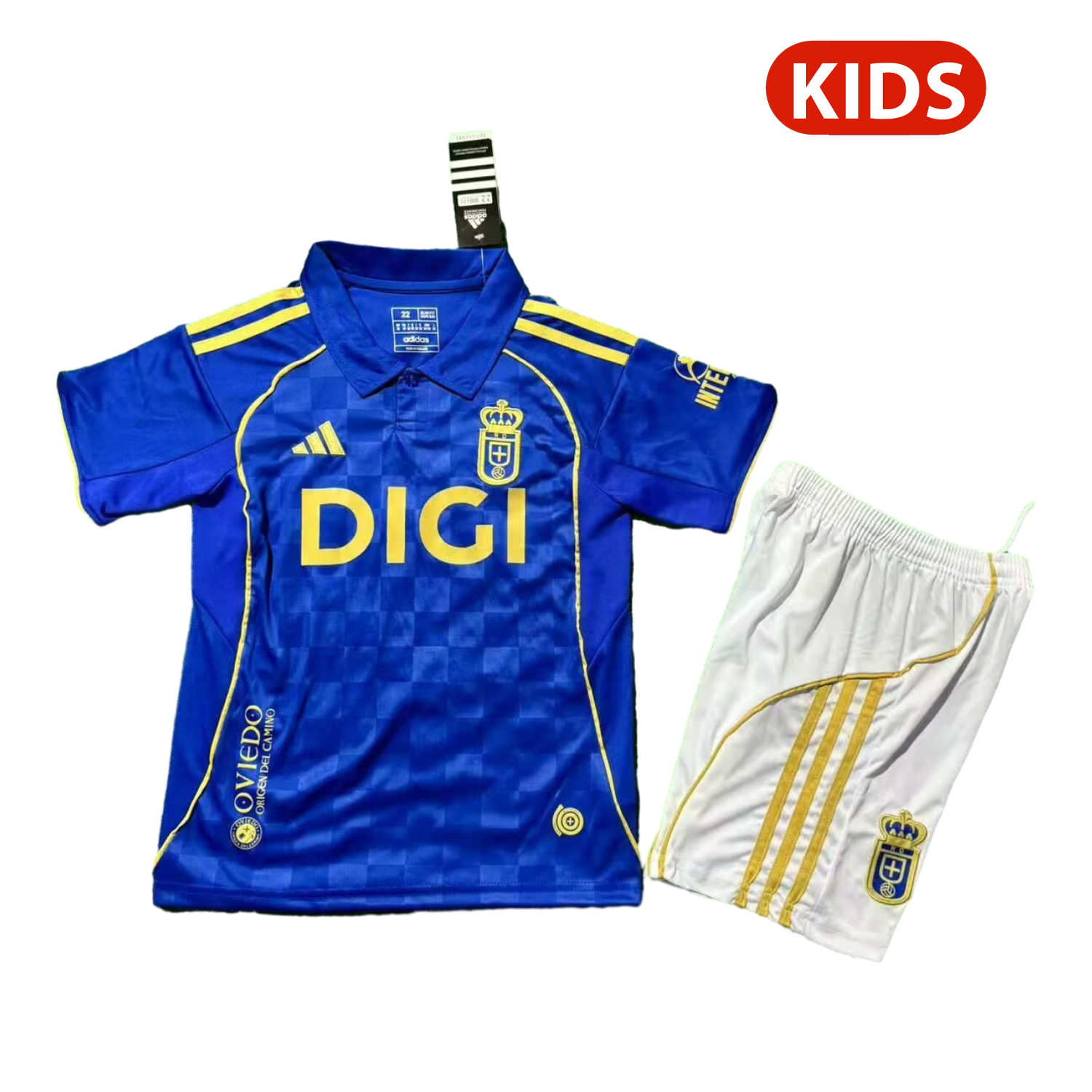 AlphaJersey-Oviedo 25-26 Home Kids Kit