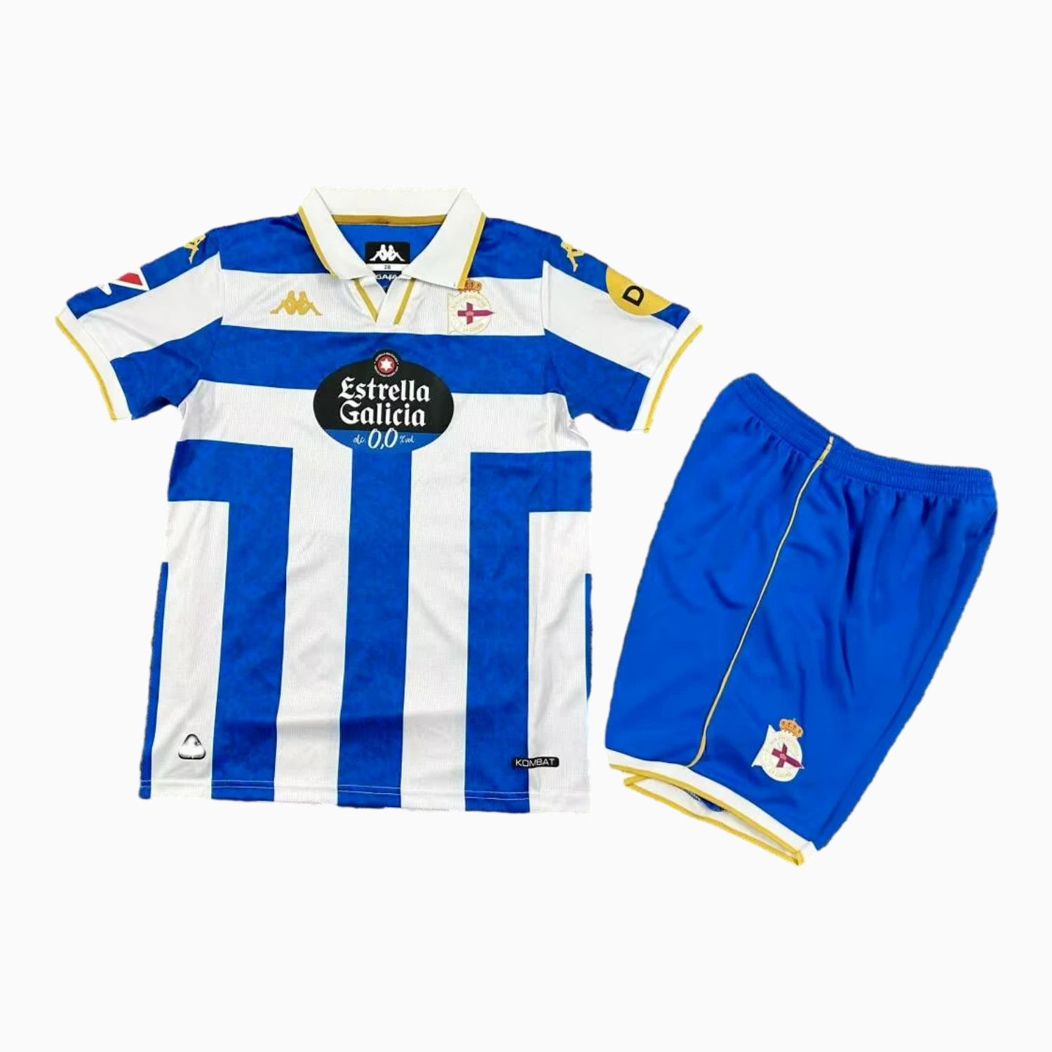 AlphaJersey-Deportivo de La Coruña 25-26 Home Kids Kit