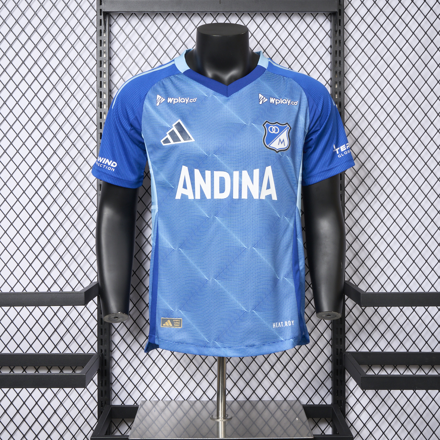AlphaJersey-Millonarios 25-26 Home Jersey - Player Version