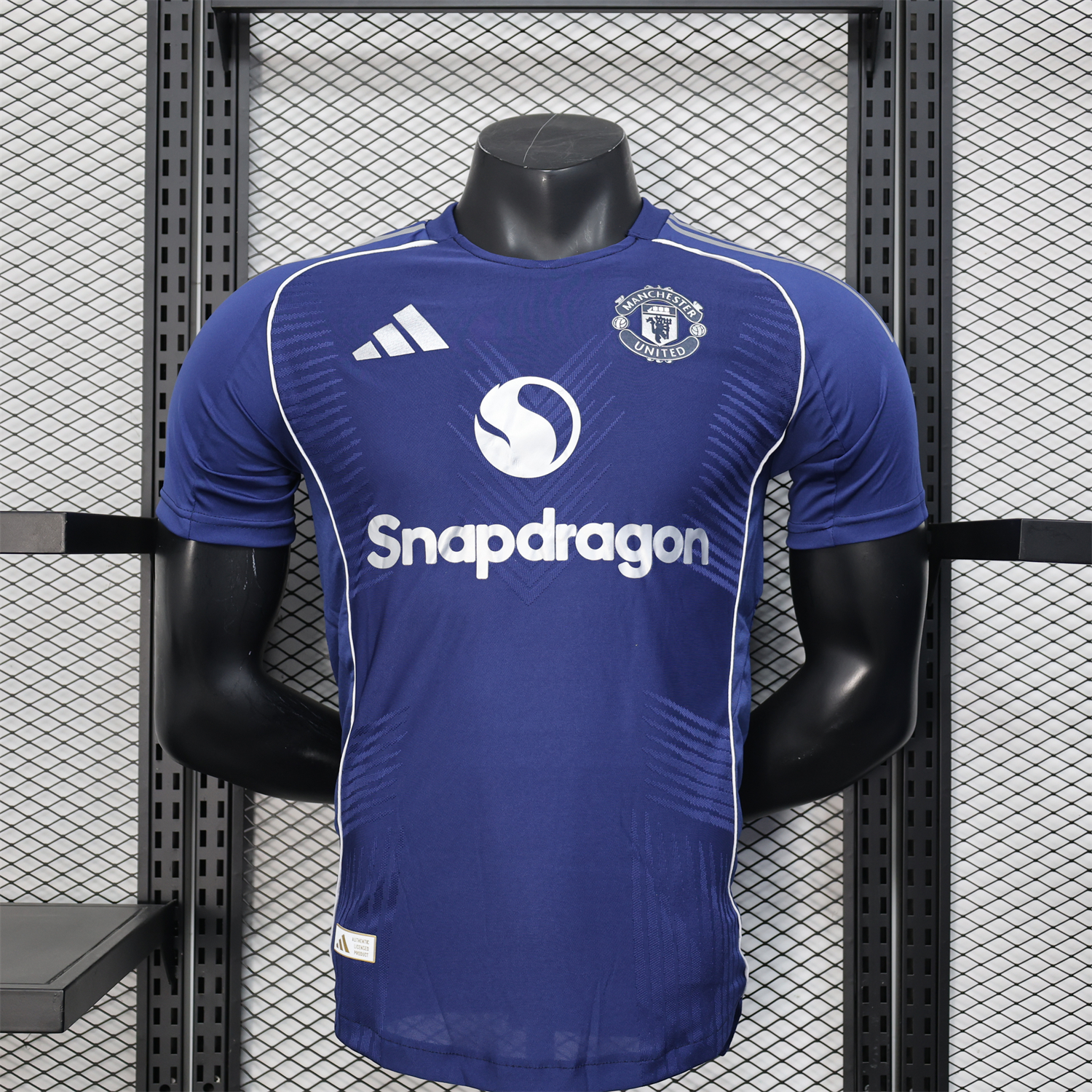 AlphaJersey-Manchester United 25-26 Blue Training Jersey - Player Version
