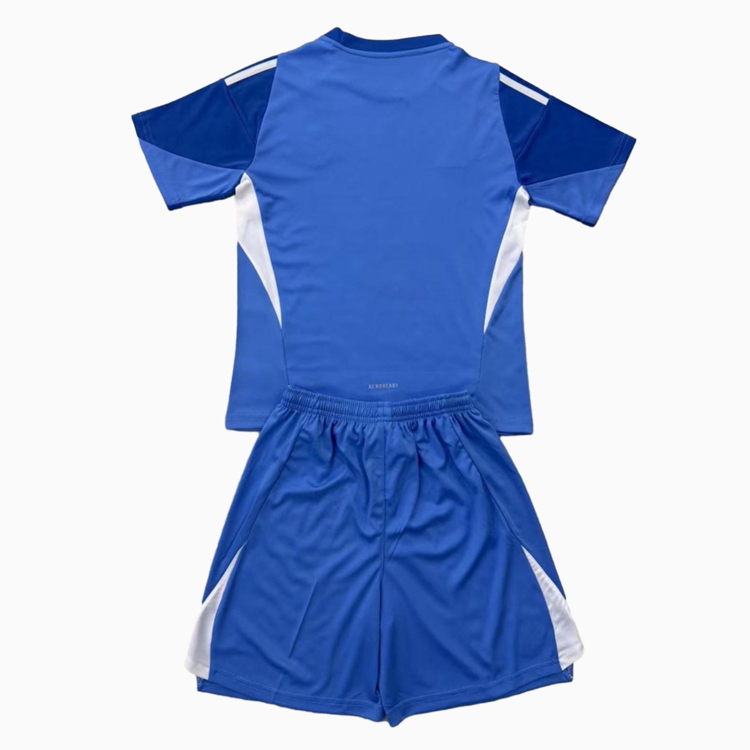 AlphaJersey-Real Madrid 25-26 Blue Goalkeeper Kids Kit