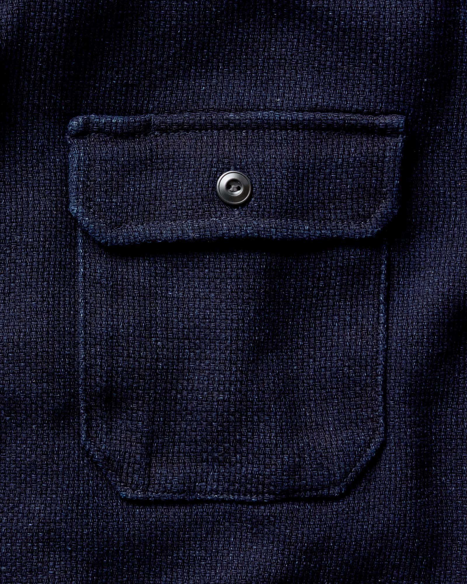 The Division Shirt in Rinsed Indigo | Modern Menswear by yycbvcnbmmnbm