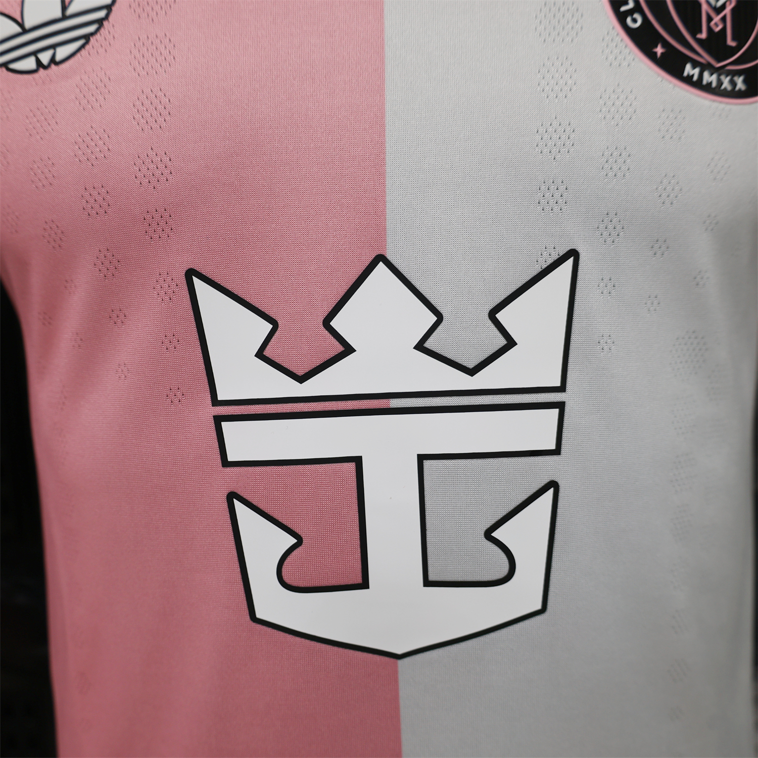 AlphaJersey-INT M.A.M 26-27 Pink White Special Jersey - Player Version