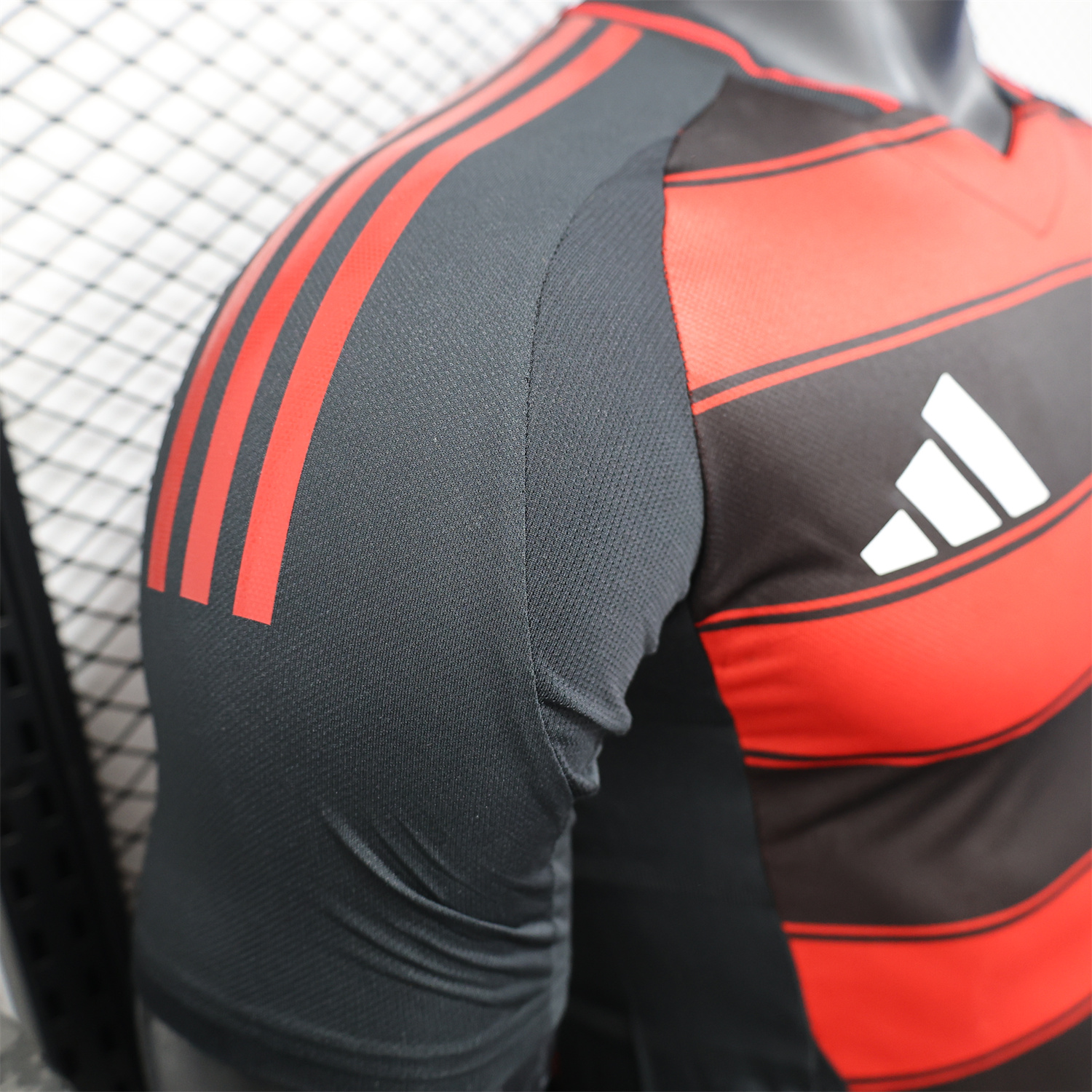 AlphaJersey-Flamengo 25-26 Home Unsponsored Jersey - Player Version