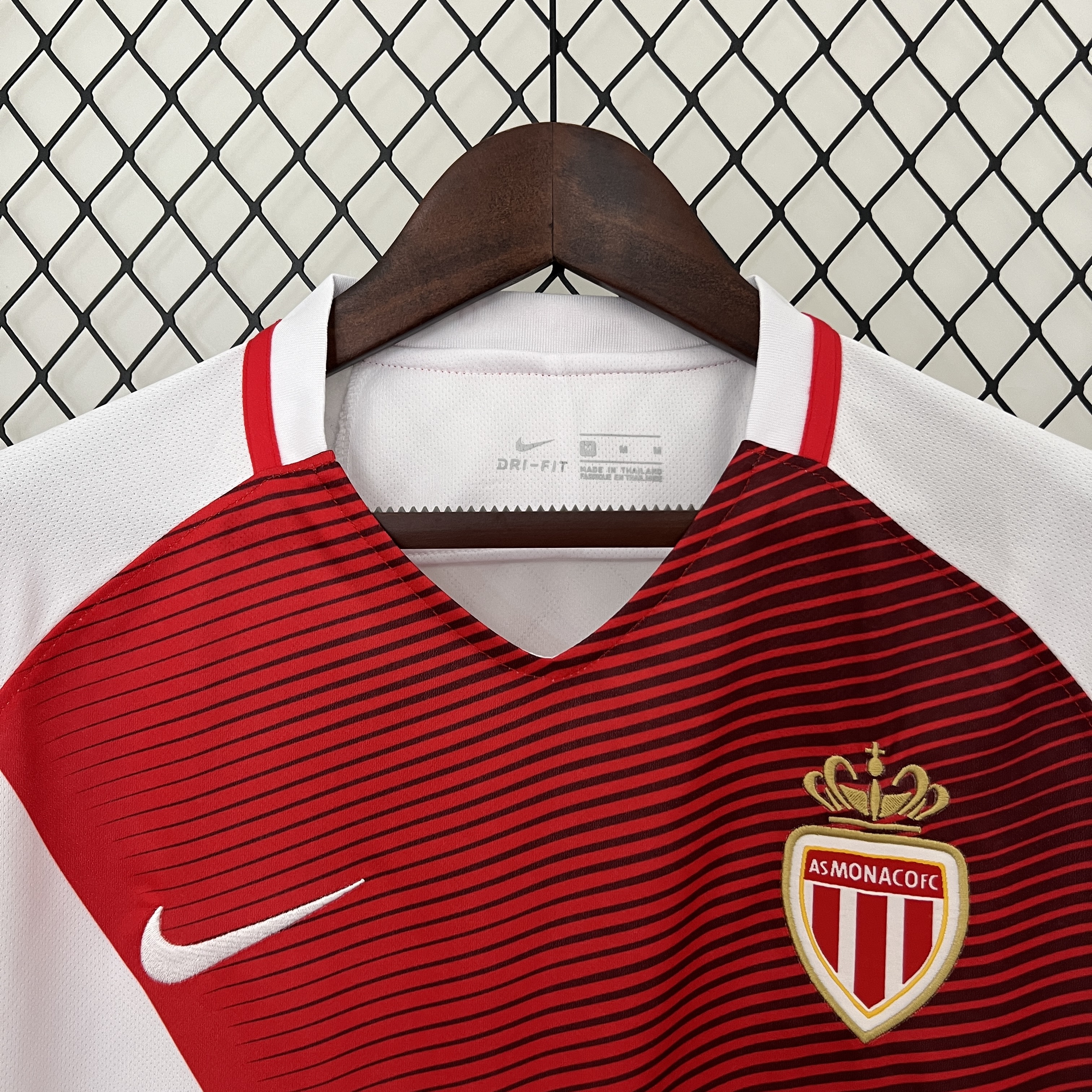 AlphaJersey-Retro Monaco 2016-17 Home Stadium Jersey