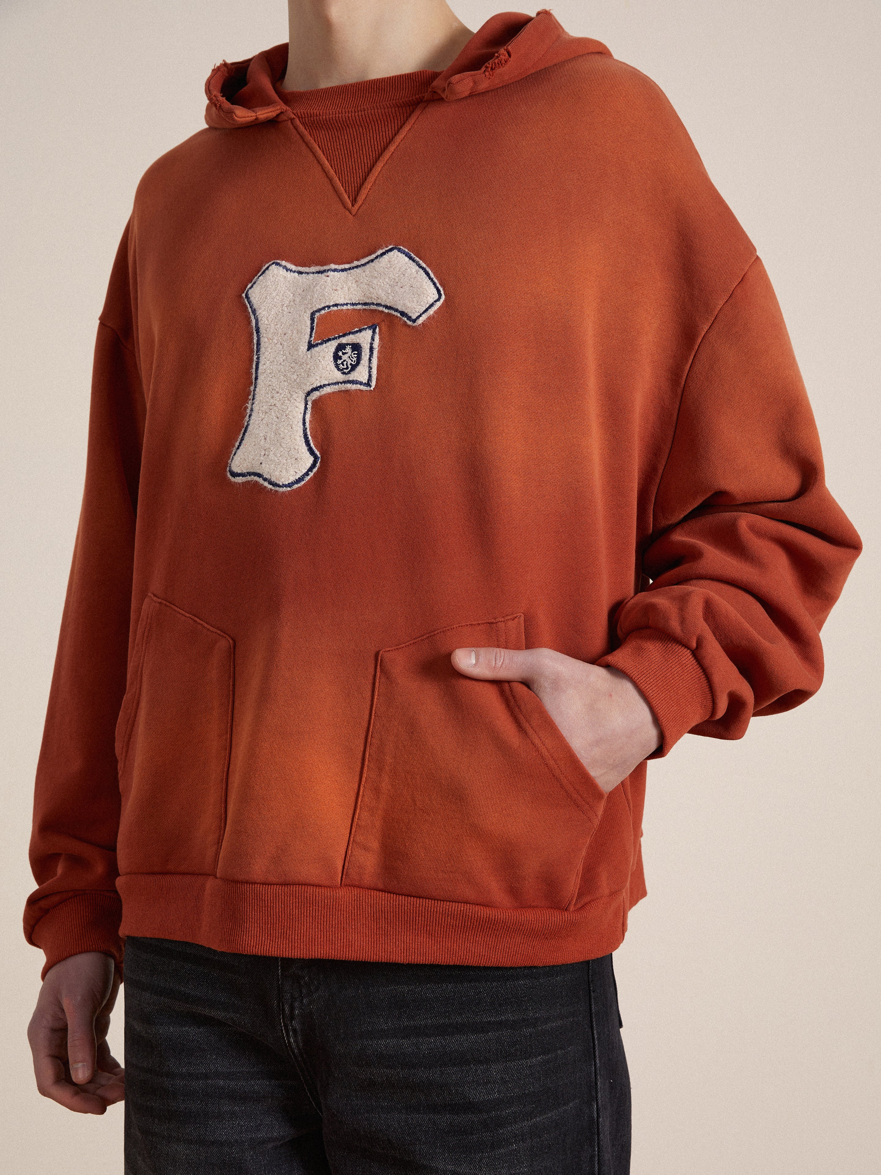 Faded "F" Hoodie | Modern Menswear by yycbvcnbmmnbm