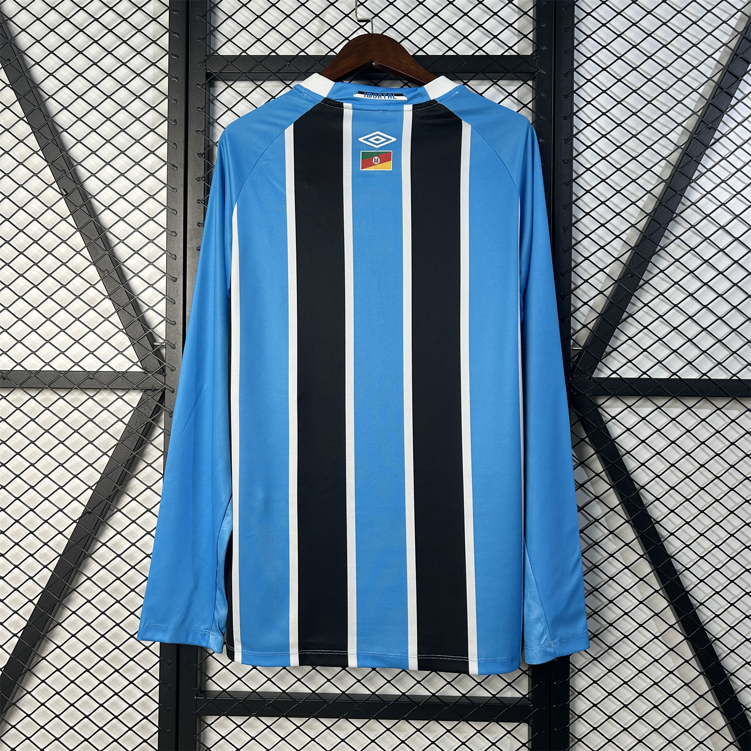 AlphaJersey-Gremio 25-26 Home Unsponsored Long Sleeves Jersey - Fans Version
