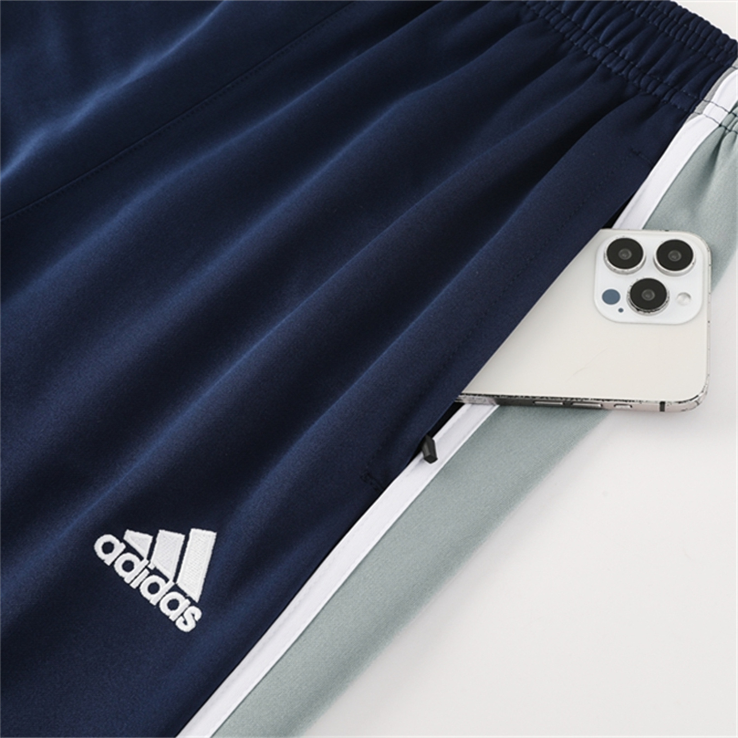AlphaJersey-Real Madrid 25-26 Jacket Training Tracksuit - Blue Grey Jackets & Pants