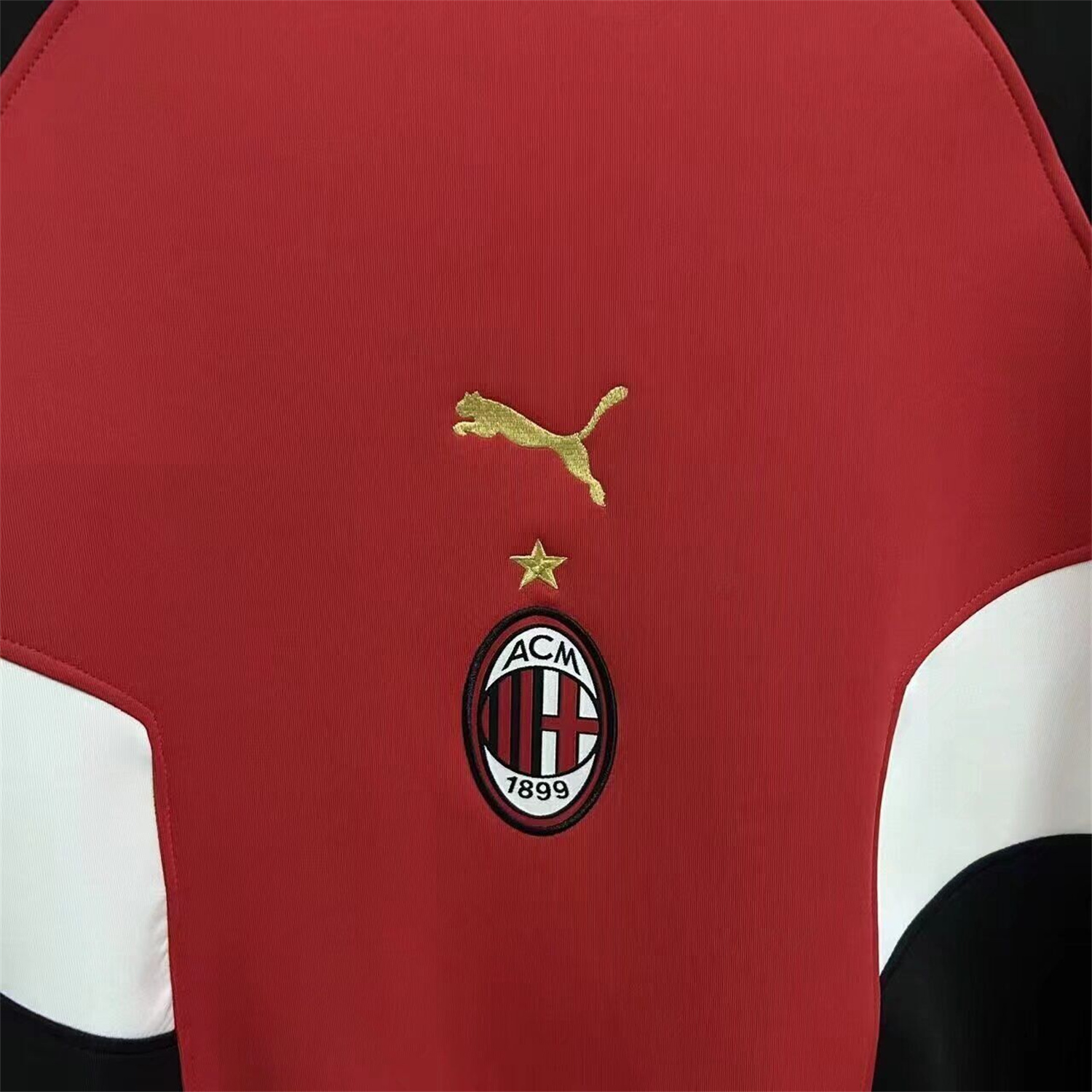 AlphaJersey-AC Milan Red And Black Unisex Pullover Hoodieullover Hoodie