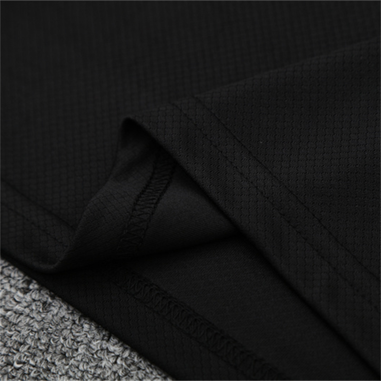 AlphaJersey-Manchester United 25-26 Short-Sleeve Training Set - Black Top & Black shorts