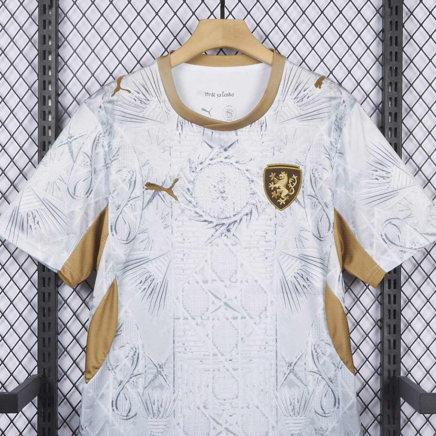 AlphaJersey-Czech Republic 2026 Away Jersey - Fans Version