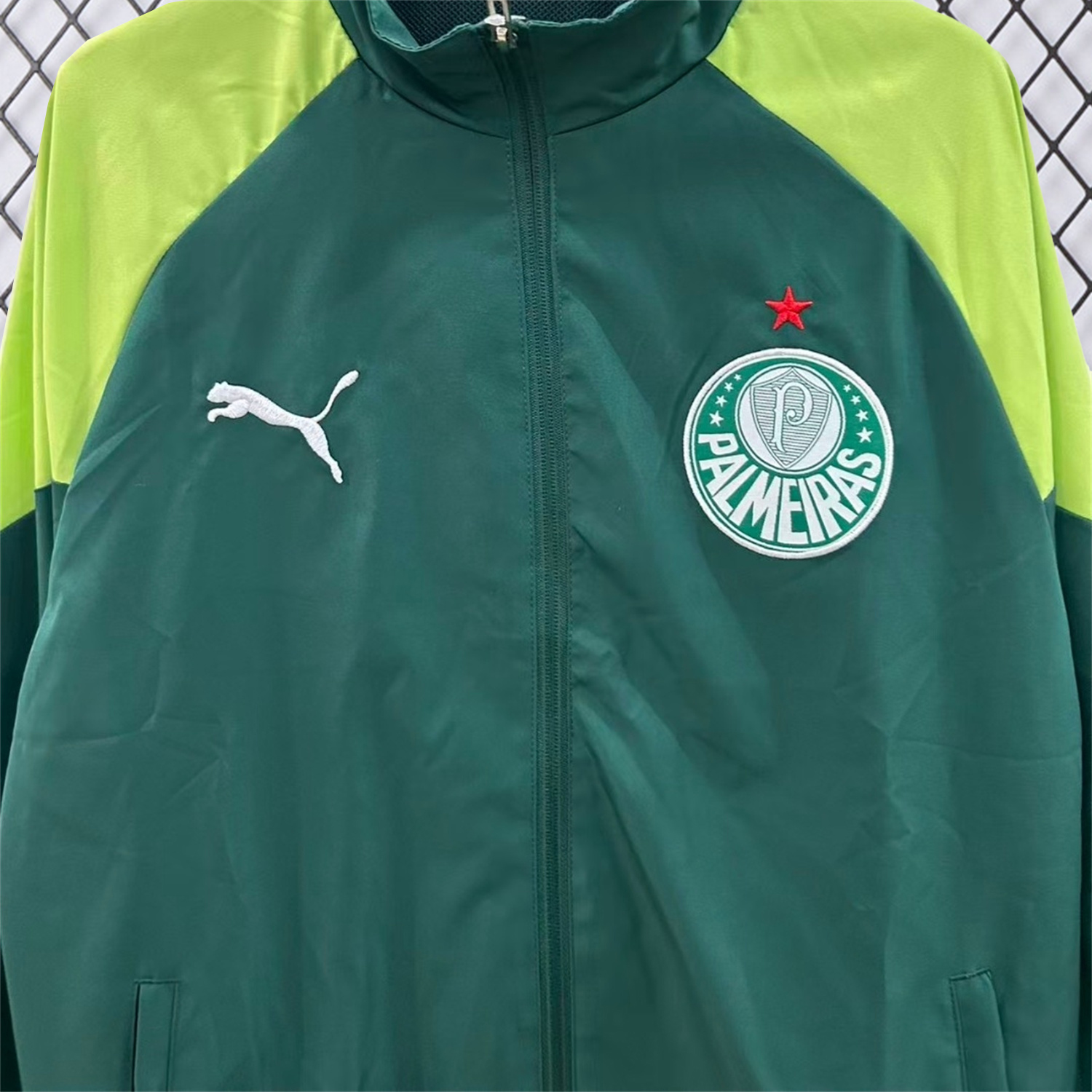 AlphaJersey-Palmeiras 25-26 Training Windbreaker Jacket - Green