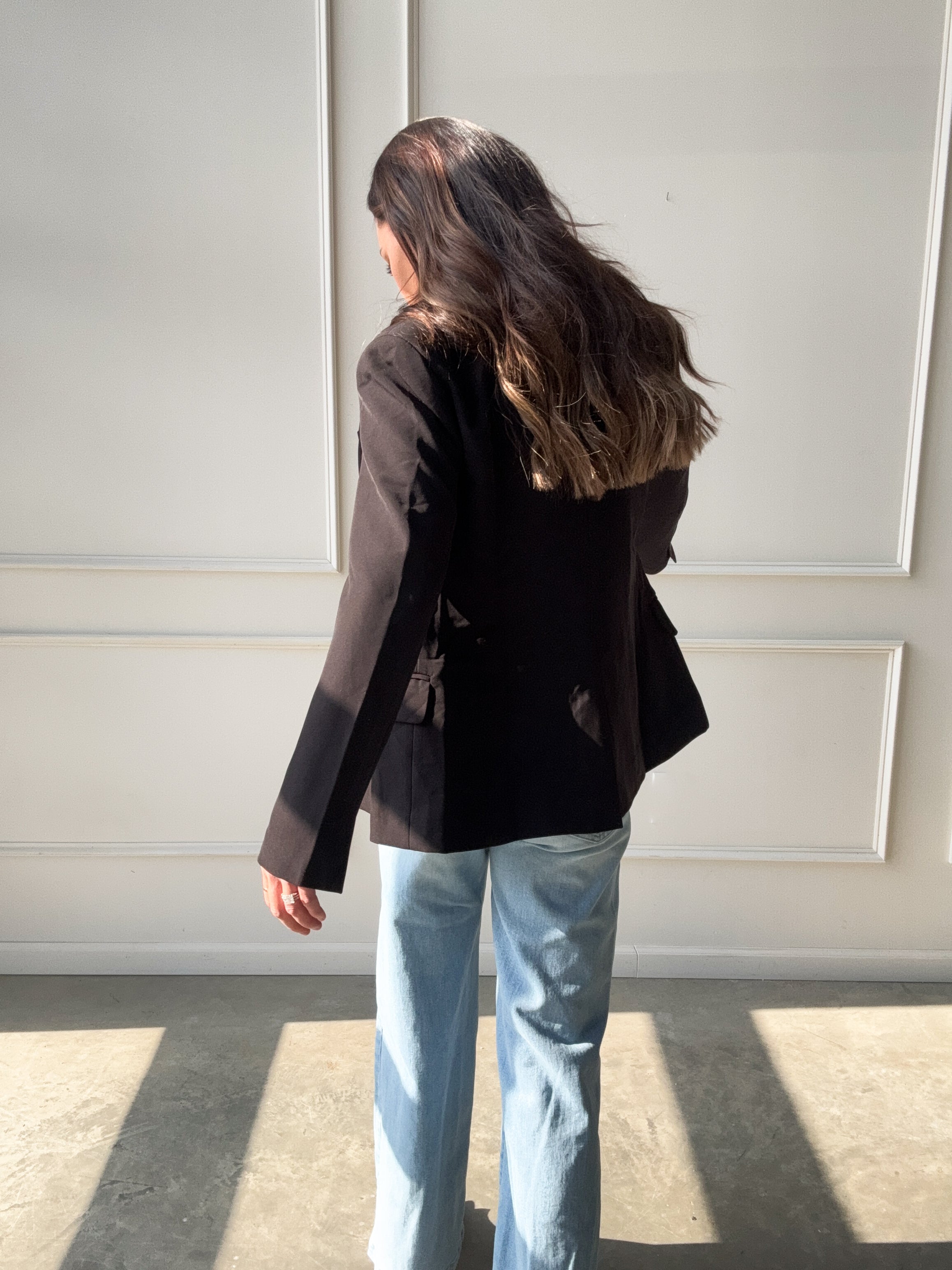Black Fitted Blazer | Elegant Women's Fashion by coolavocek