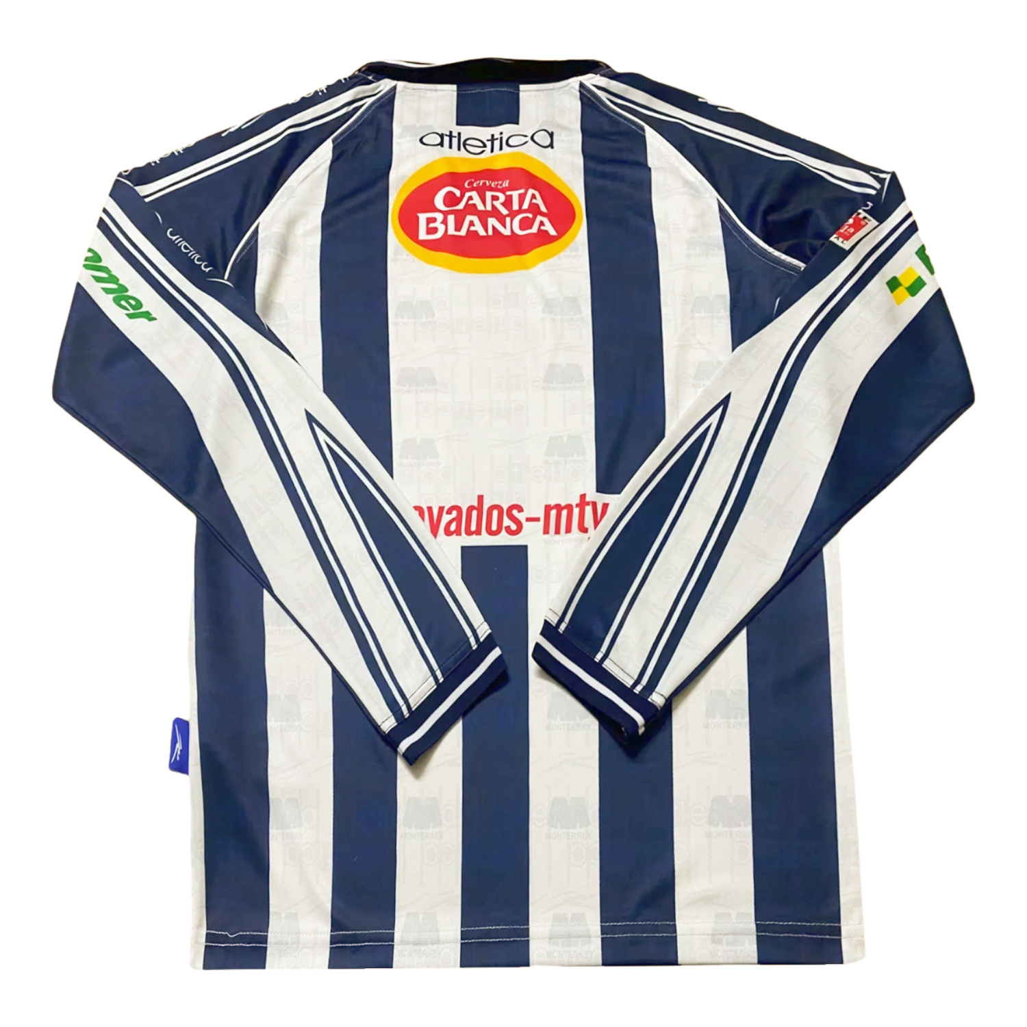 AlphaJersey-Retro Rayados Monterrey 1999-00 Home Long Sleeves Jersey
