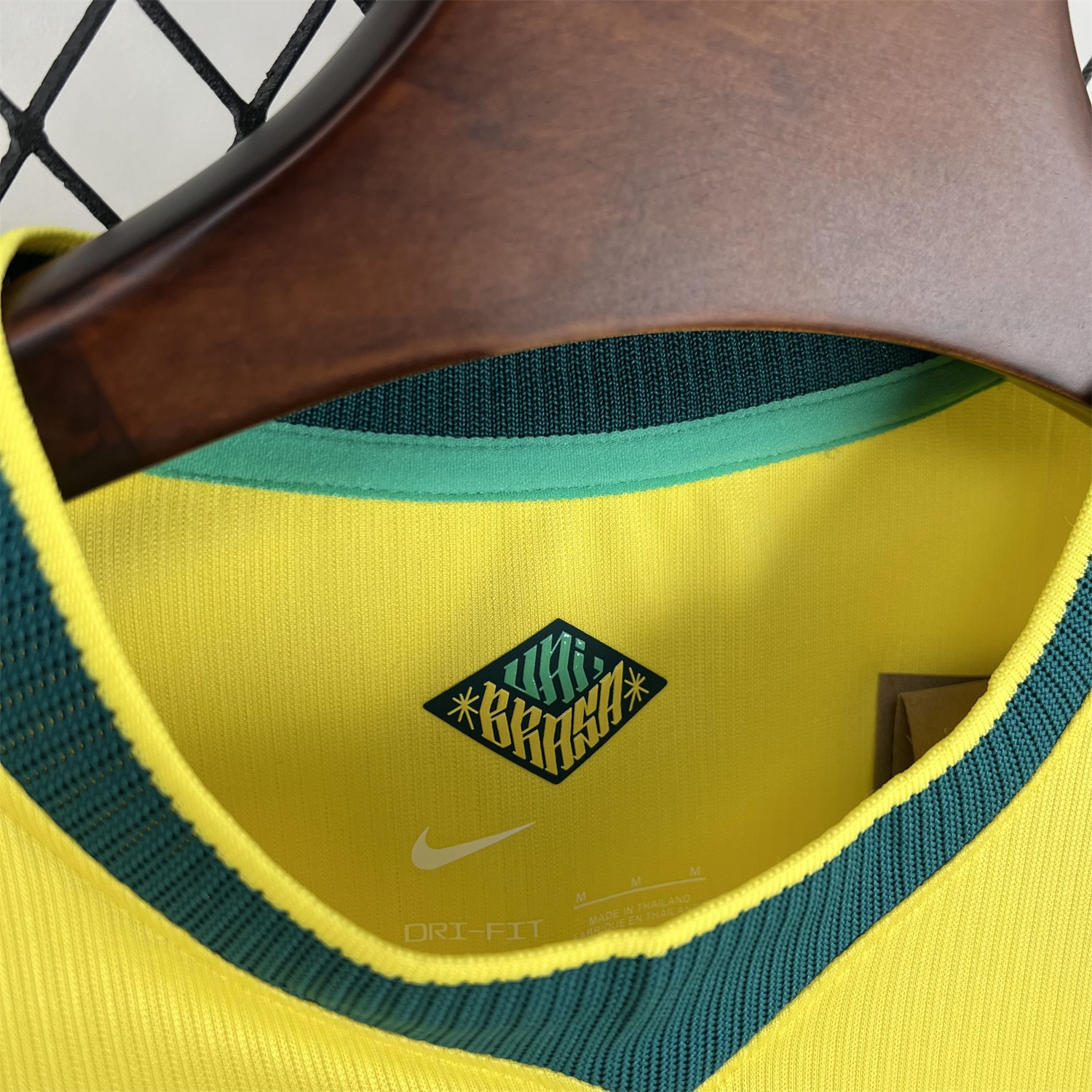 AlphaJersey-Brazil 2026 Home Long Sleeve Jersey - Fans Version