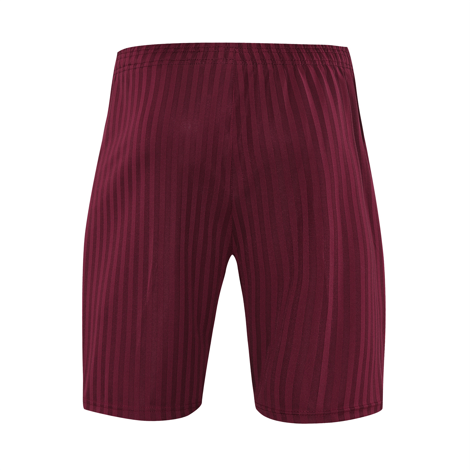 AlphaJersey-Bayern Munich 25-26 Short-Sleeve Training Set - Wine Red Lines Top & Wine Red Lines Shorts
