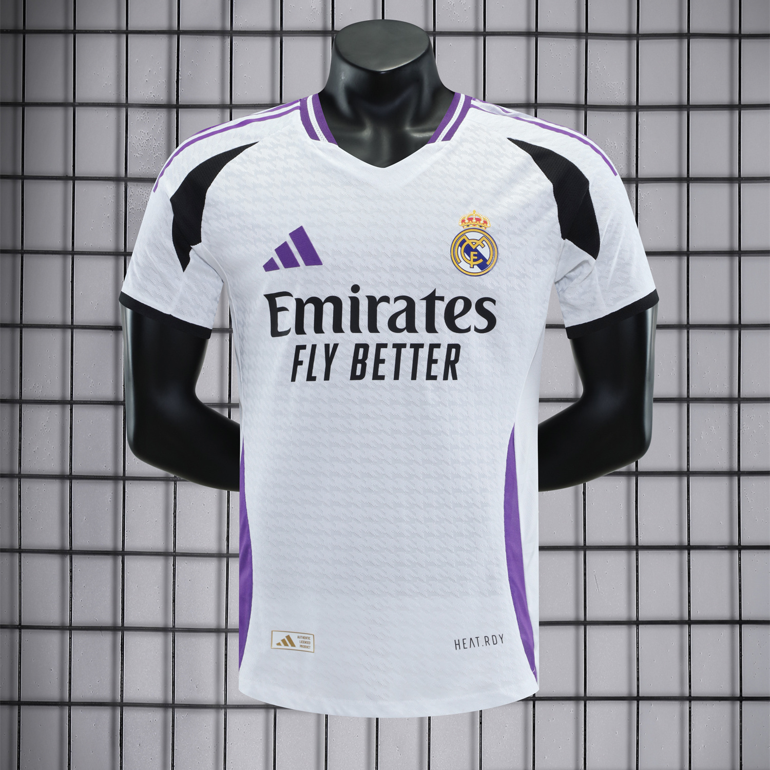 AlphaJersey-Real Madrid 25-26 Purple Edge Special Edition Jersey - Player Version
