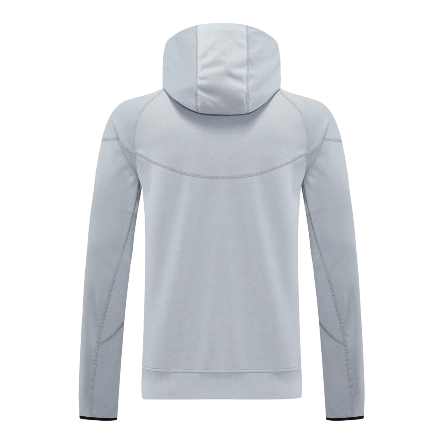 AlphaJersey-Barcelona 25-26 Hooded Jacket Training Tracksuit - Grey Jackets & Pants