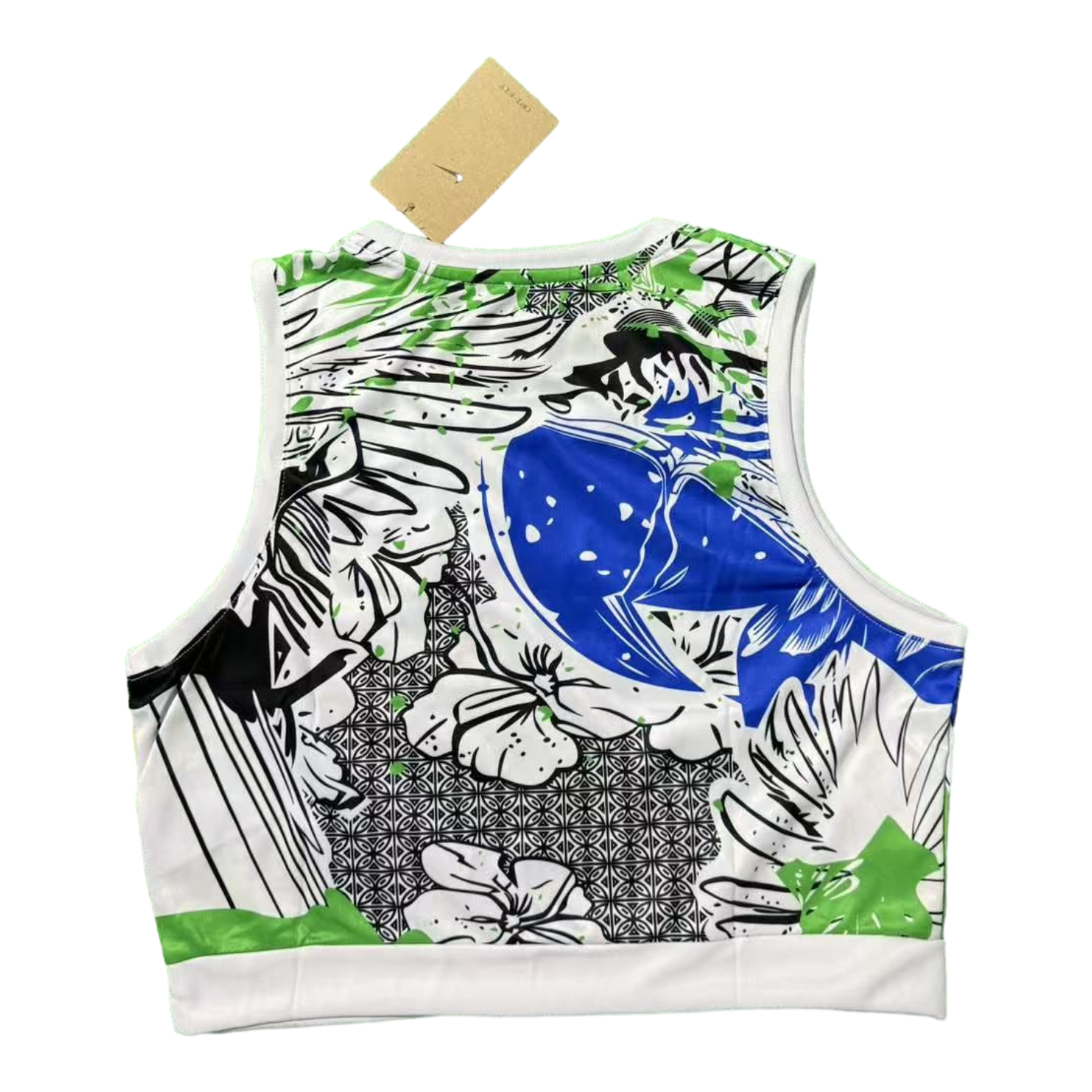 AlphaJersey-Women's Brazil 25-26 Blue Parrot Yoga Vest