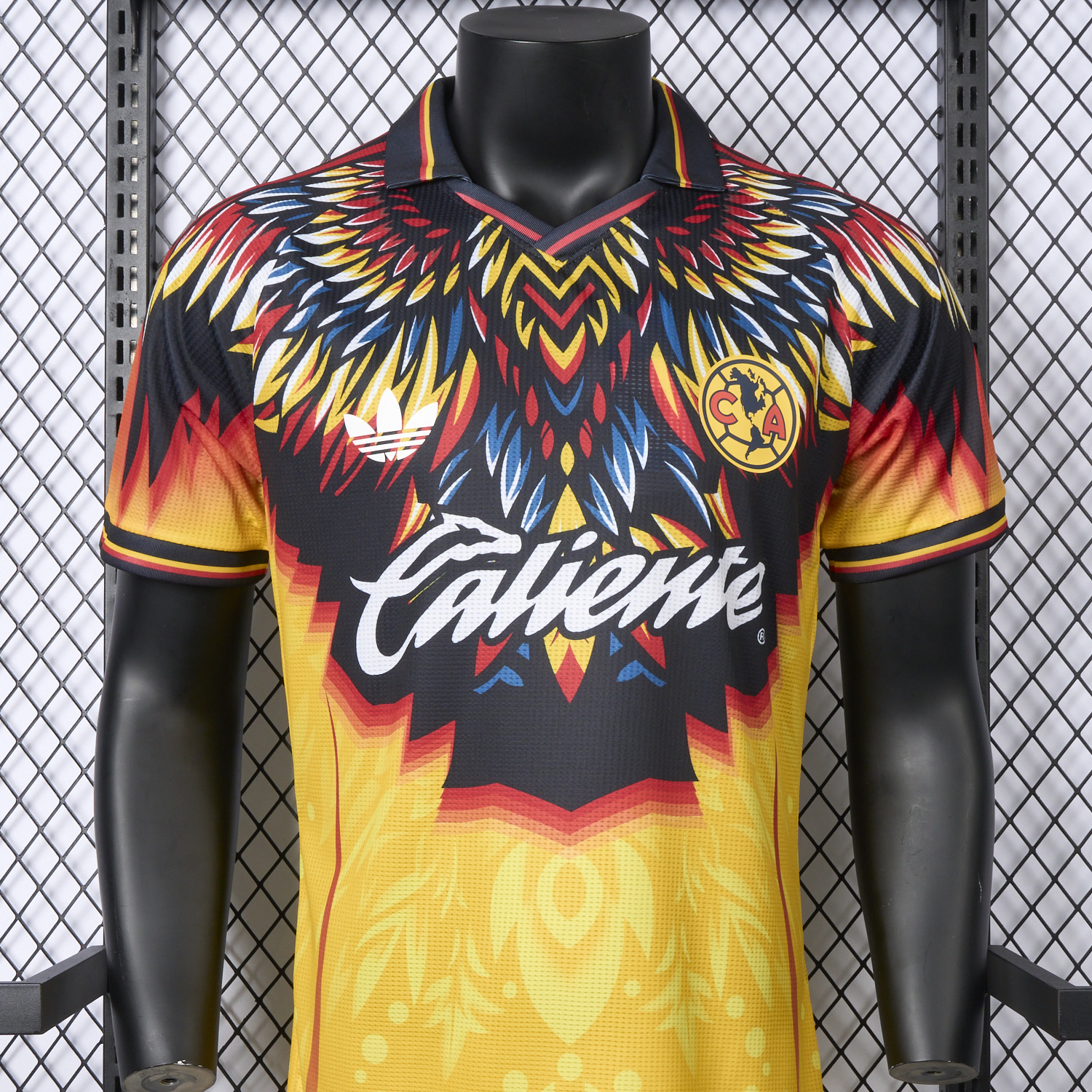 AlphaJersey-Club América 25-26 LAS AGUILAS Yellow Special Edition Jersey - Player Version