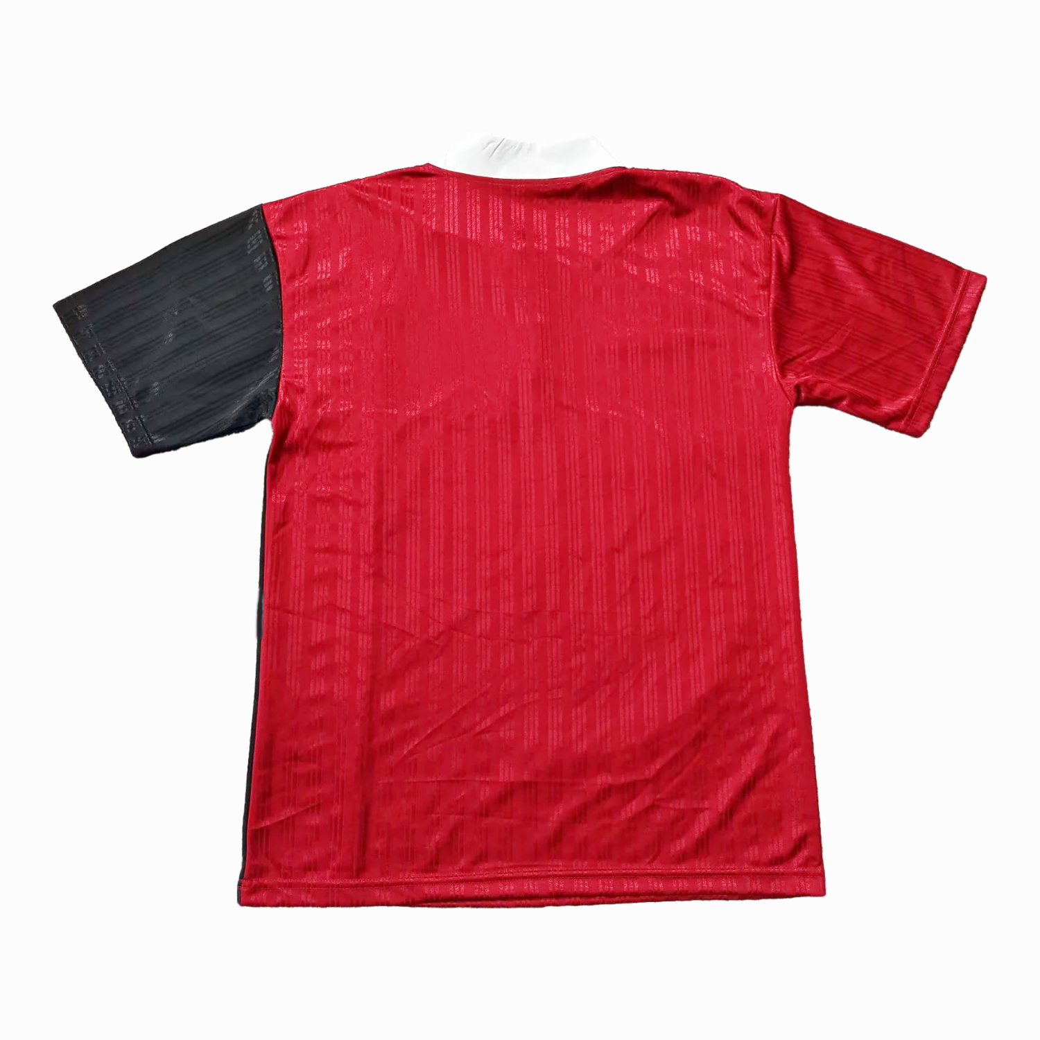 AlphaJersey-Retro Boltmakers Arms 1996 Oasis Originals Red And Black Jersey