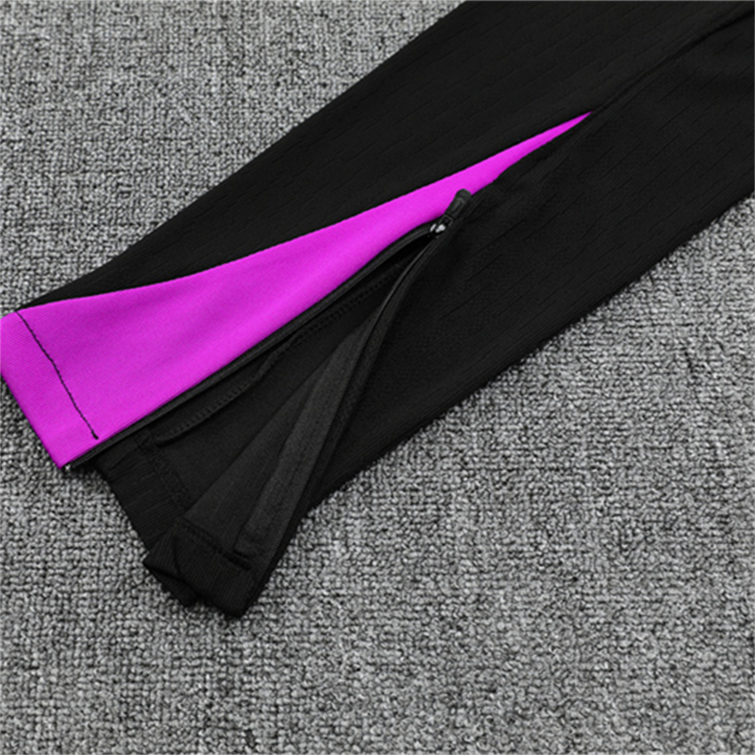 AlphaJersey-England 25-26 Long Sleeve Training Set - Player Version - Purple Top and Black Pants