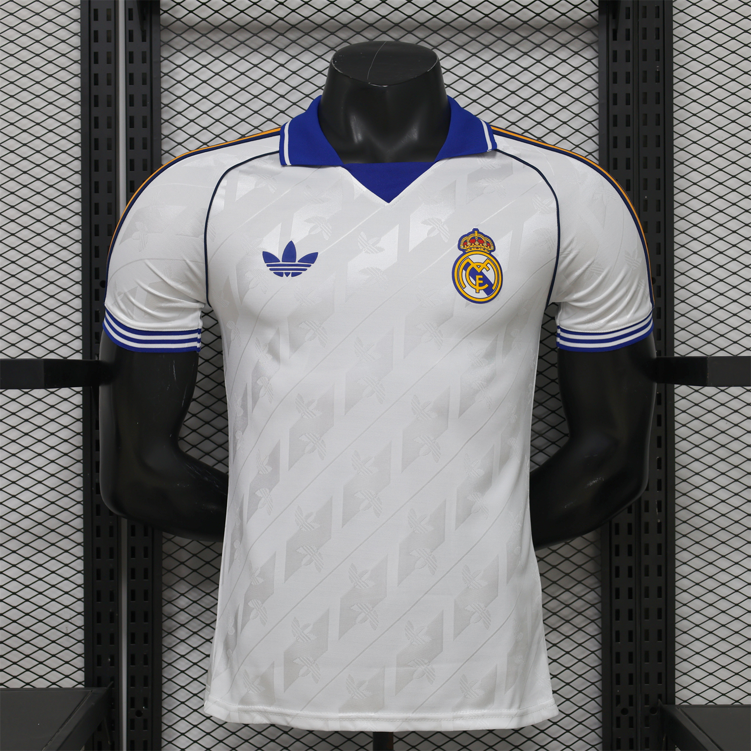 AlphaJersey-Real Madrid 25-26 Retro Style White Special Jersey - Player Version