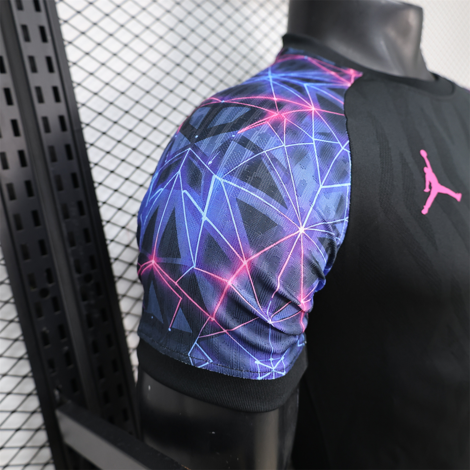 AlphaJersey-Barcelona 25-26 Black With Pink Special White Jersey - Player Version