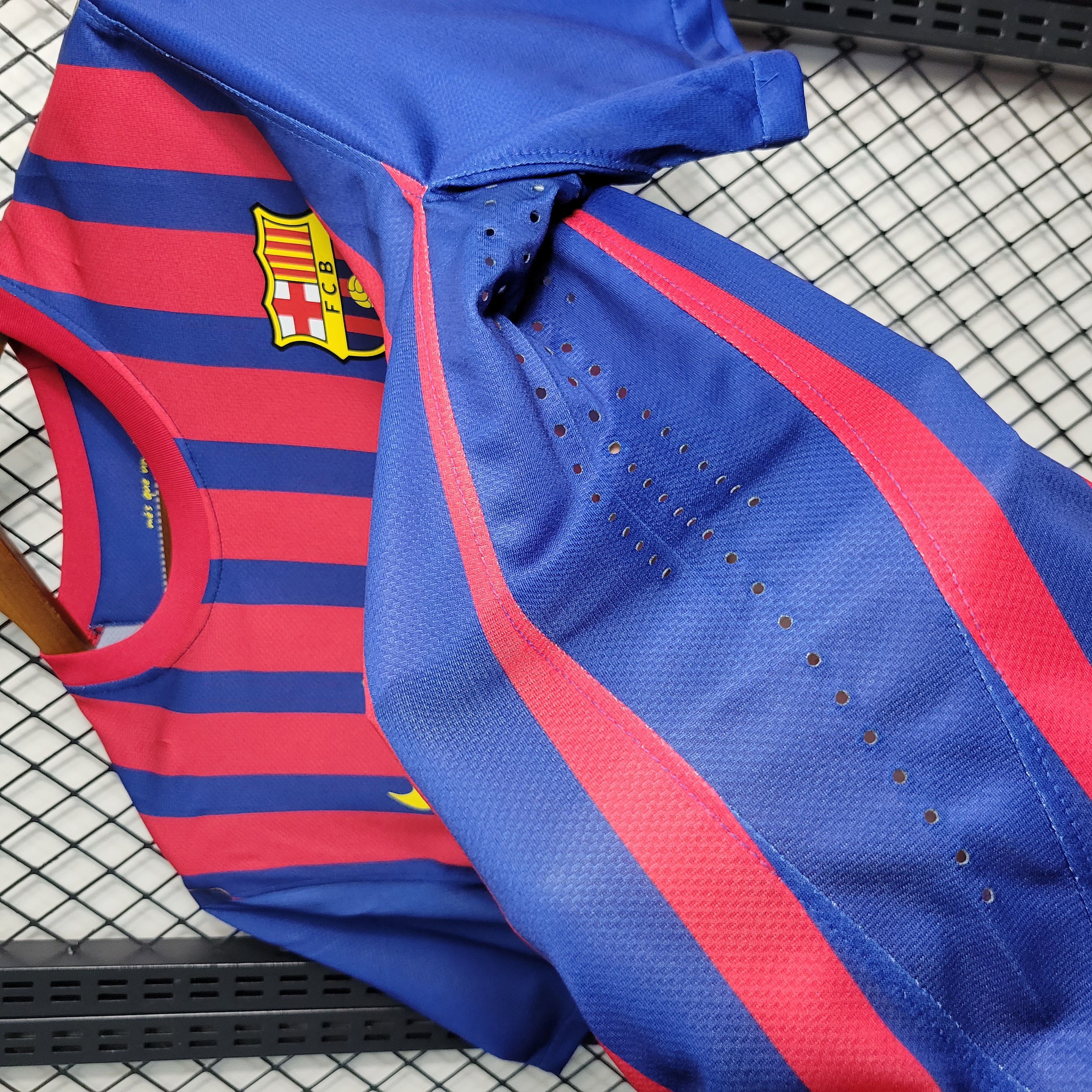 AlphaJersey-Retro Barcelona 11-12 Home Stadium Jersey