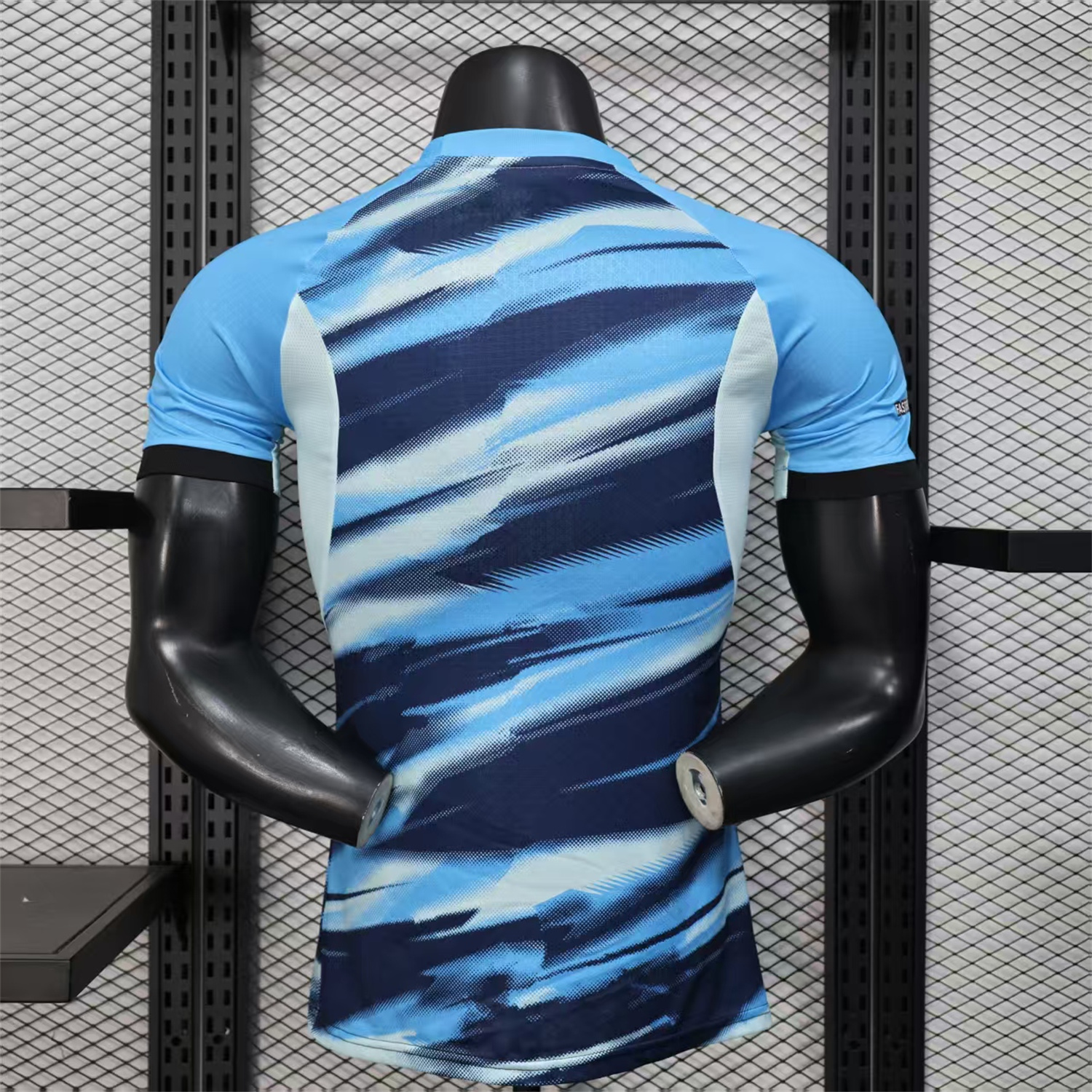 AlphaJersey-Marseille 25-26 Blue Gradient Training Jersey - Player Version