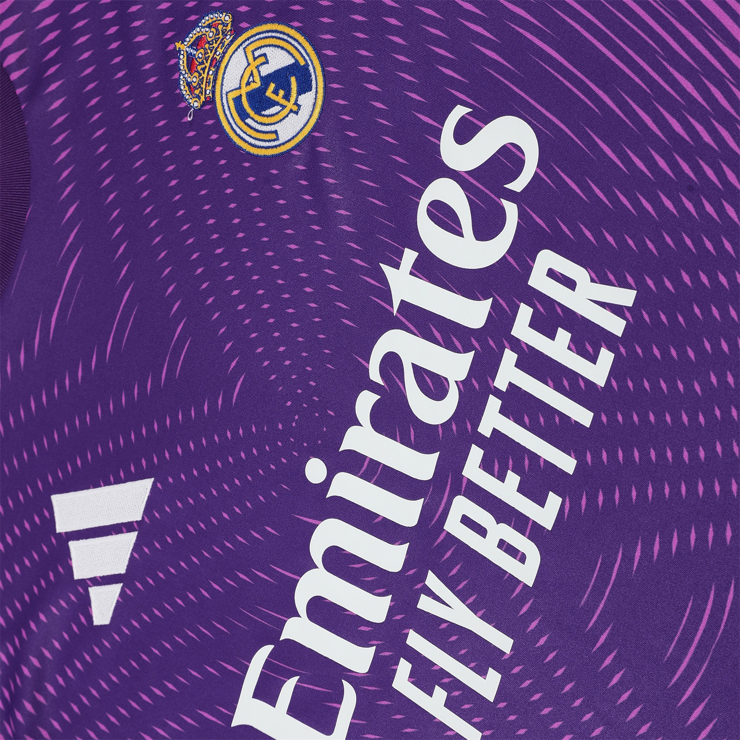 AlphaJersey-Real Madrid 25-26 Short-Sleeve Training Set - Purple Top & Purple Shorts