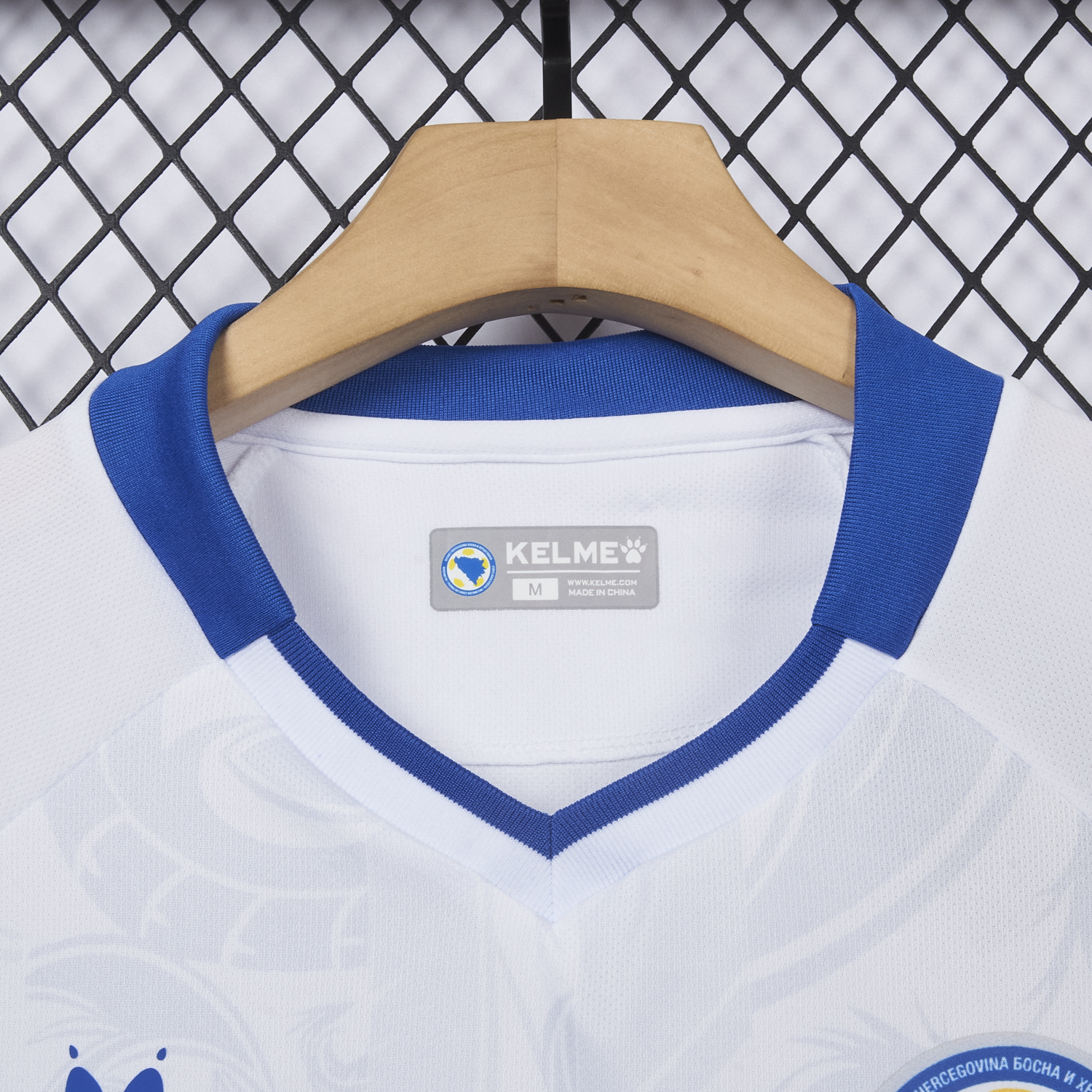 AlphaJersey-Bosnia and Herzegovina 2025 Away Jersey - Fans Version