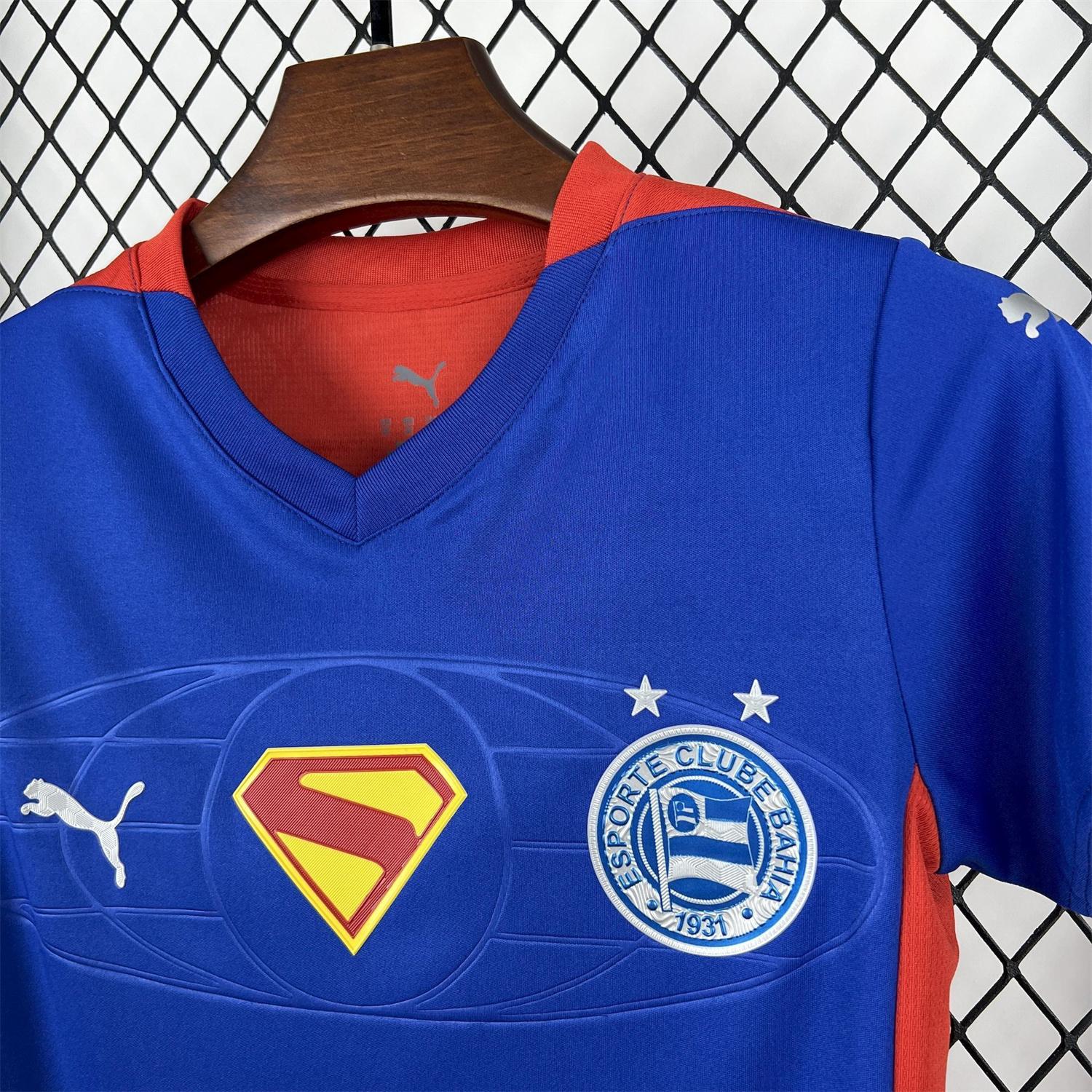 AlphaJersey-Bahia 25-26 Super-Man Blue Special Kids Kit