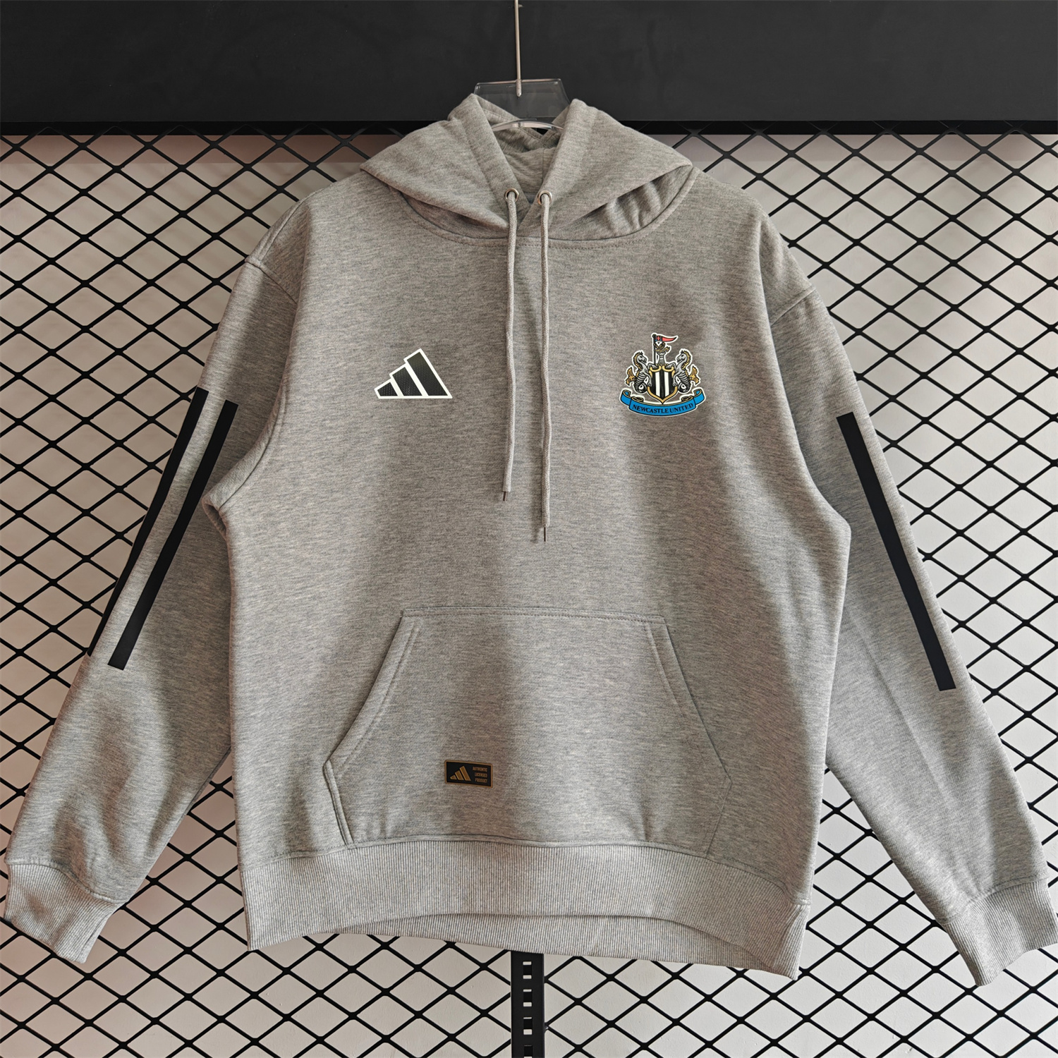 AlphaJersey-Newcastle United 25-26 Home Unisex Pullover Hoodie