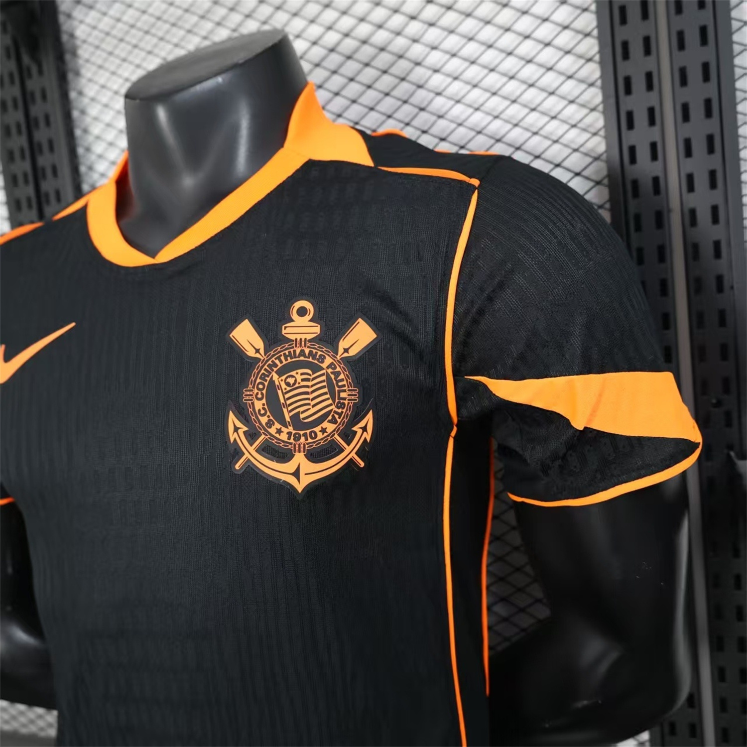 AlphaJersey-Corinthians 25-26 Third Black Jersey - Player Version