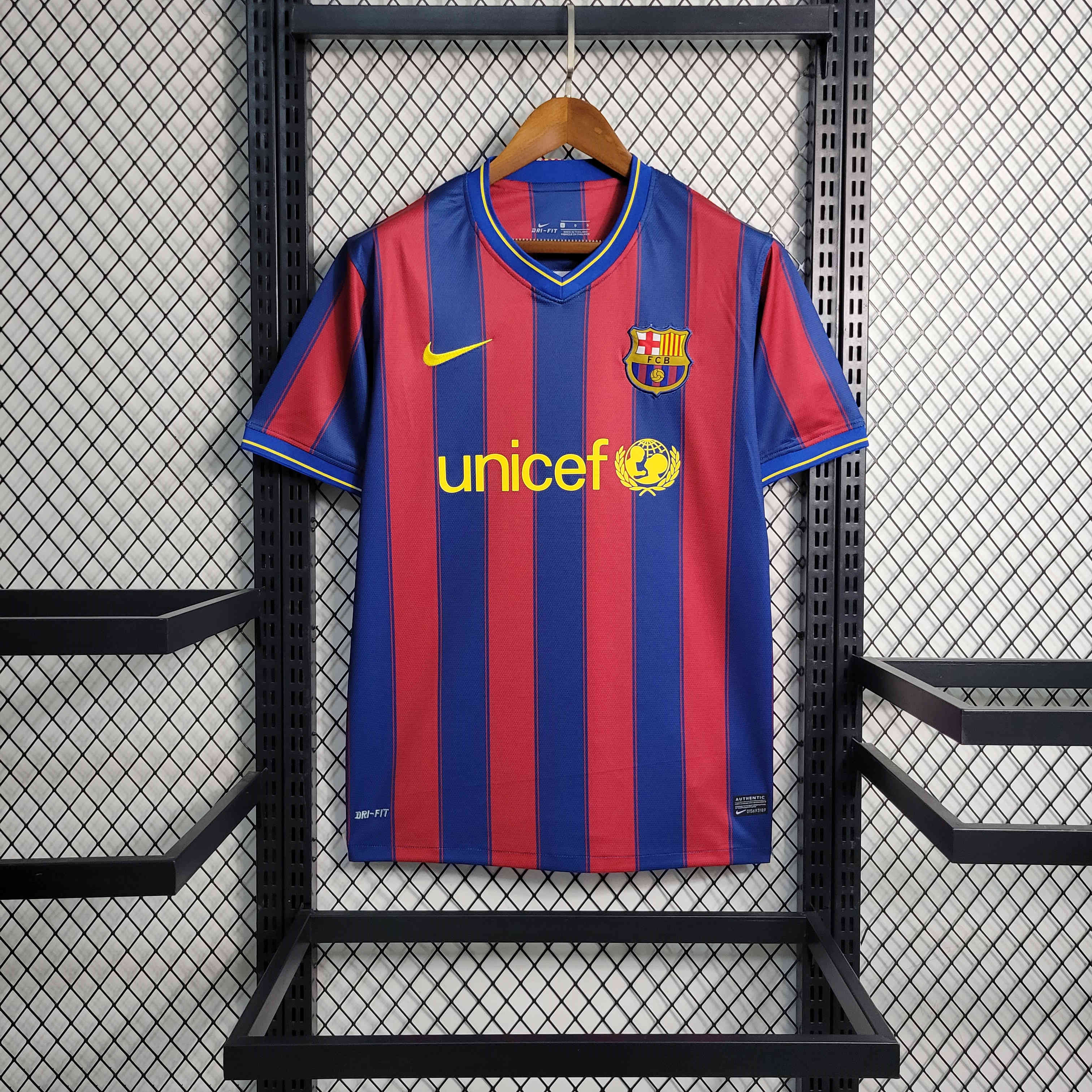 AlphaJersey-Retro Barcelona 09-10 Home Stadium Jersey