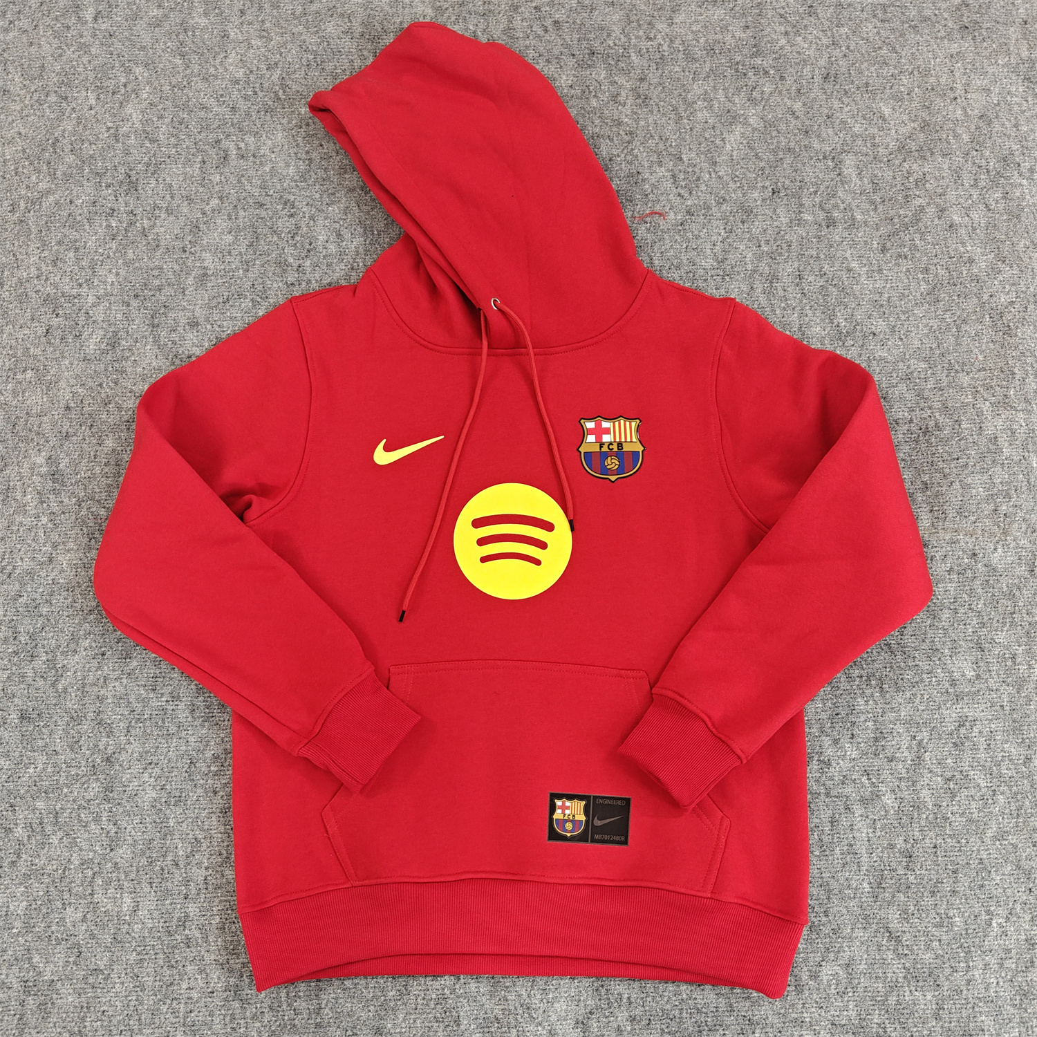 AlphaJersey-Barcelona 25-26 Big Logo Unisex Pullover Hoodie