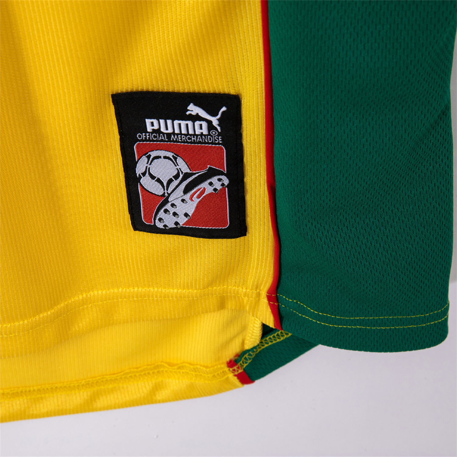 AlphaJersey-Retro Cameroon 1998-99 Away Yellow Jersey