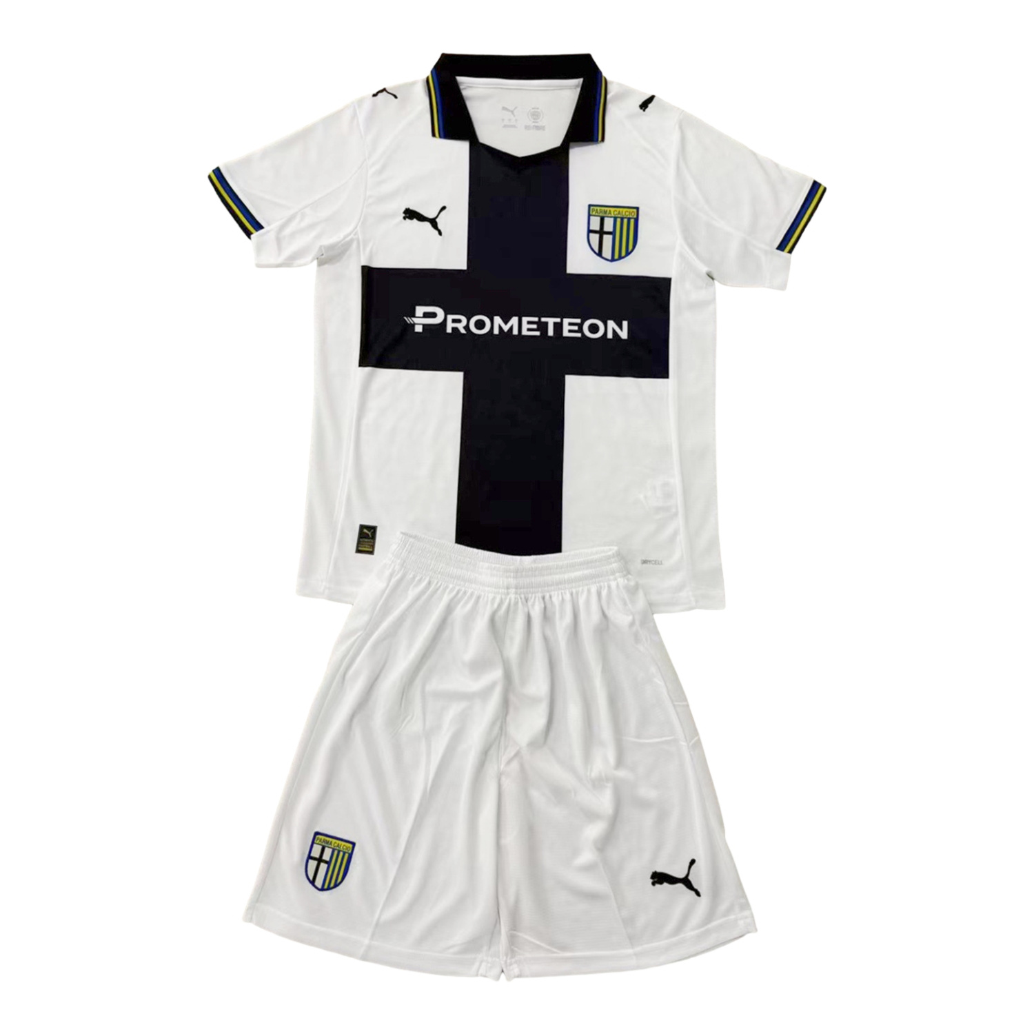 AlphaJersey-Parma 25-26 Home Men's Adult Jersey Set - Fans Version