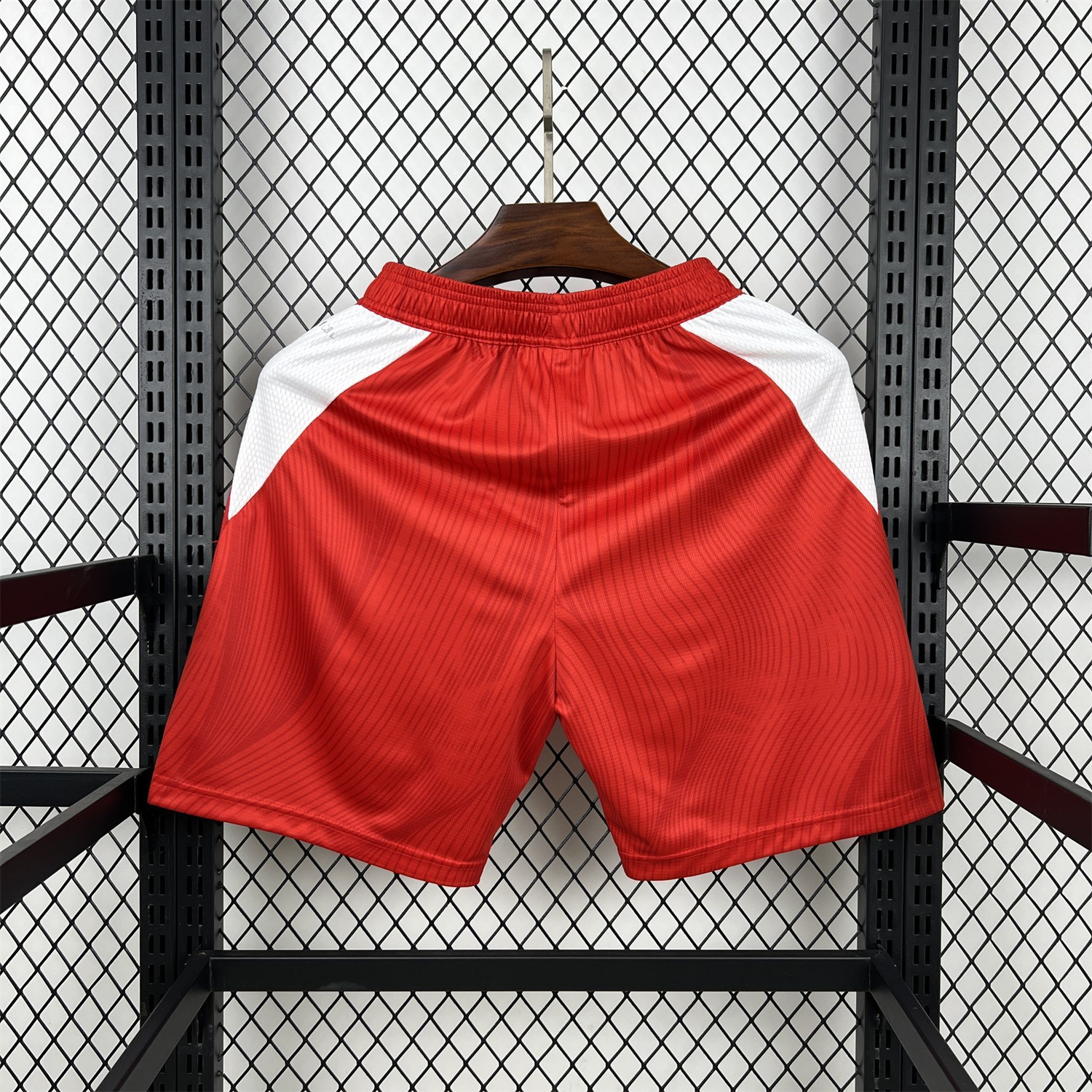 AlphaJersey-Switzerland 2026 Home Red Shorts - Fans Version