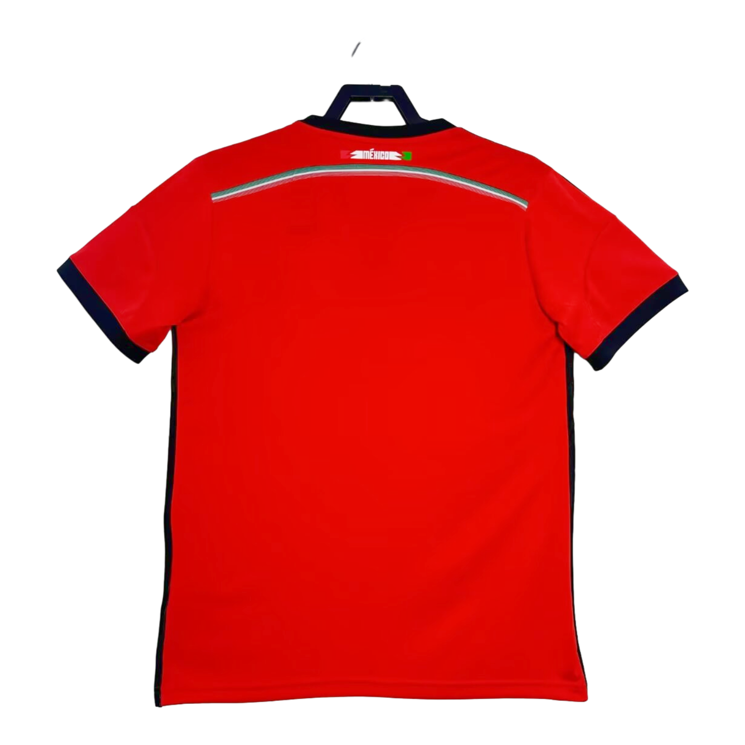 AlphaJersey-Retro Mexico 2014 Away Red Jersey
