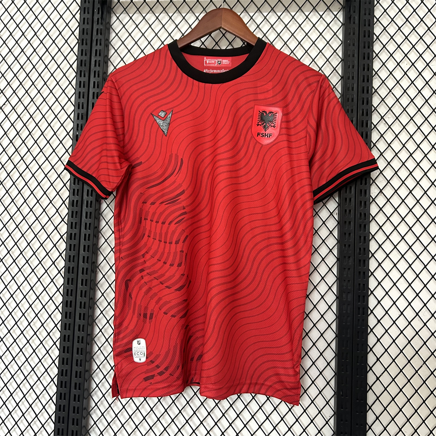 AlphaJersey-Albania 2026 Home Red Jersey - Fans Version