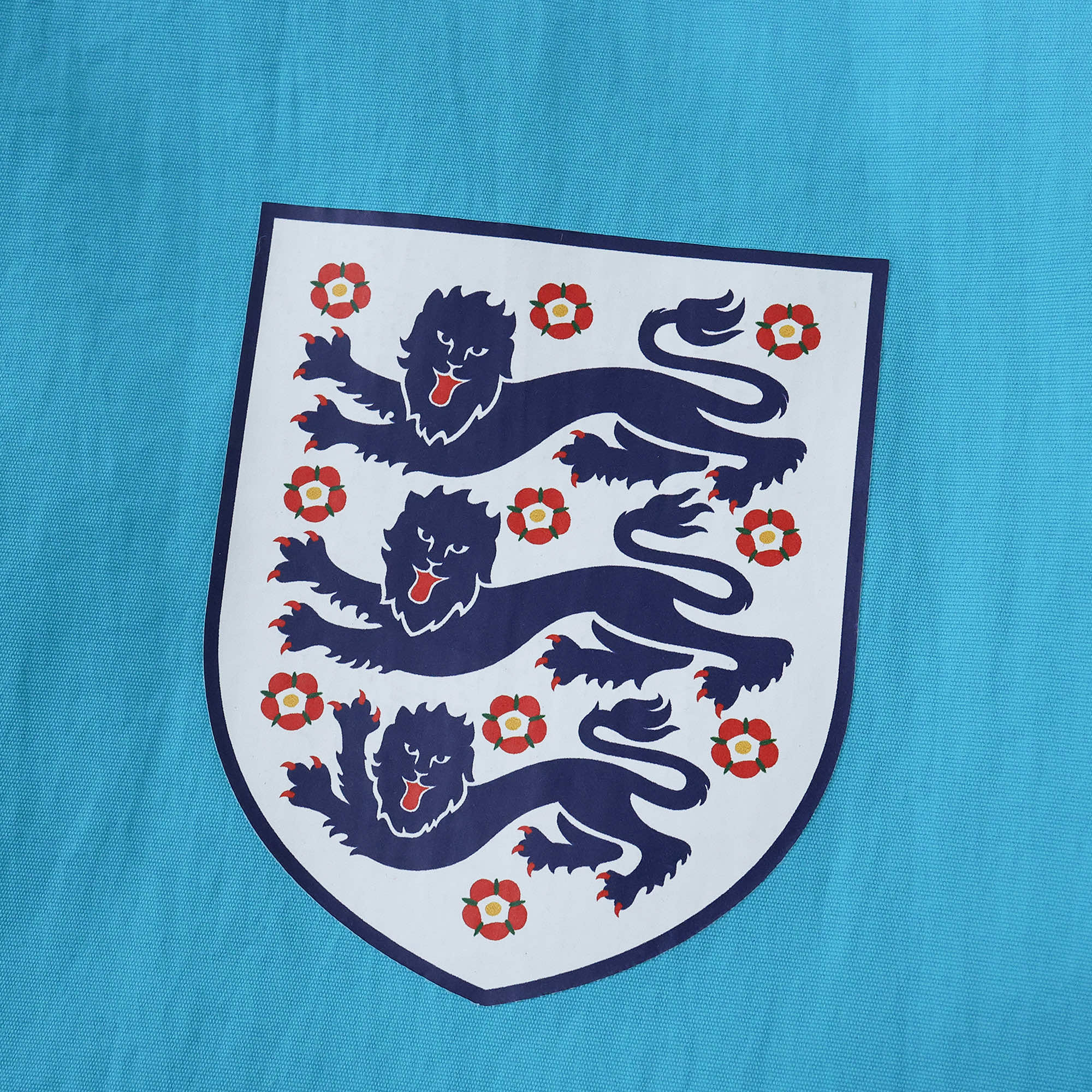 AlphaJersey-Retro England 1992 Double Sided Reversible Windbreaker - Blue & Green