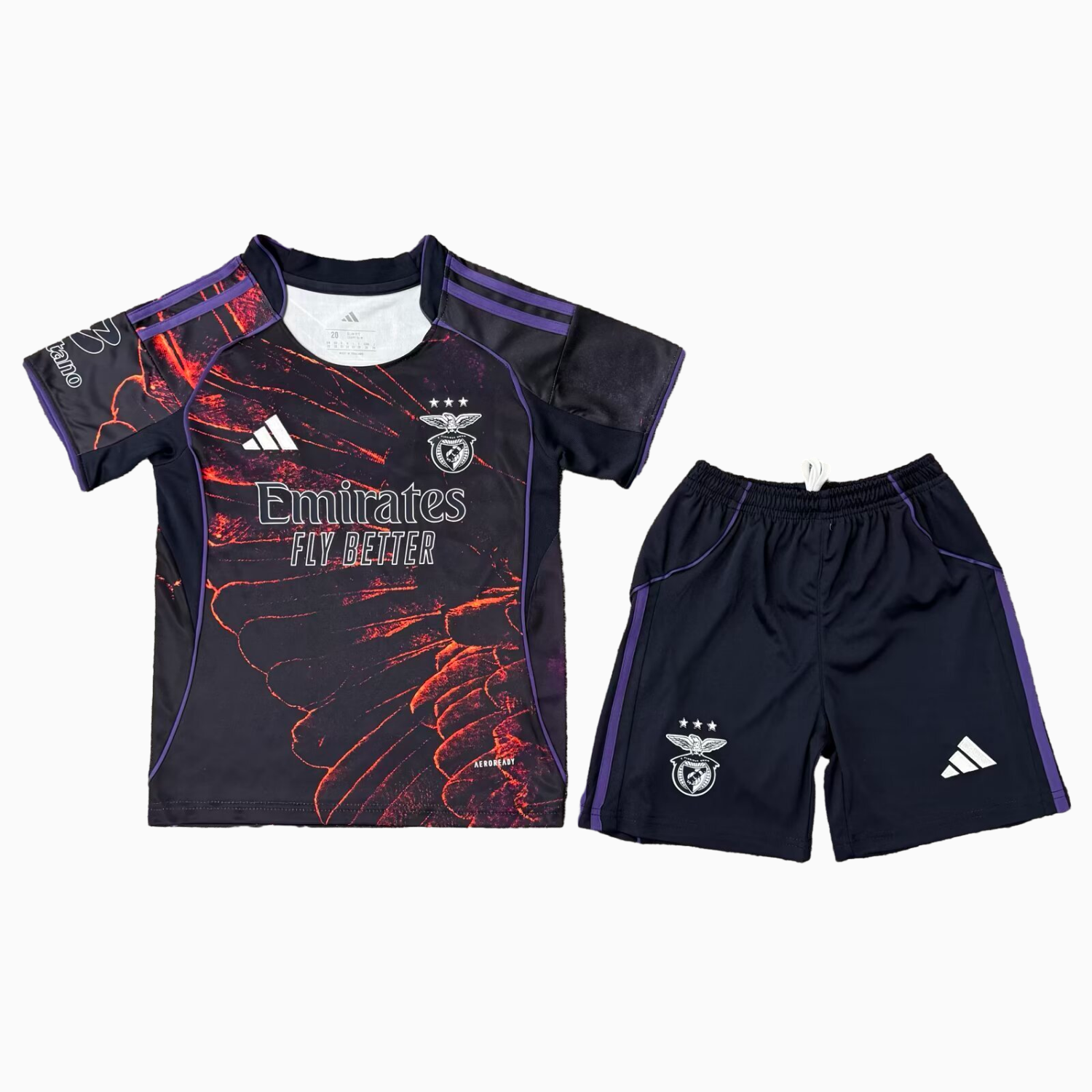 AlphaJersey-Benfica 25-26 Fourth Kids Kit